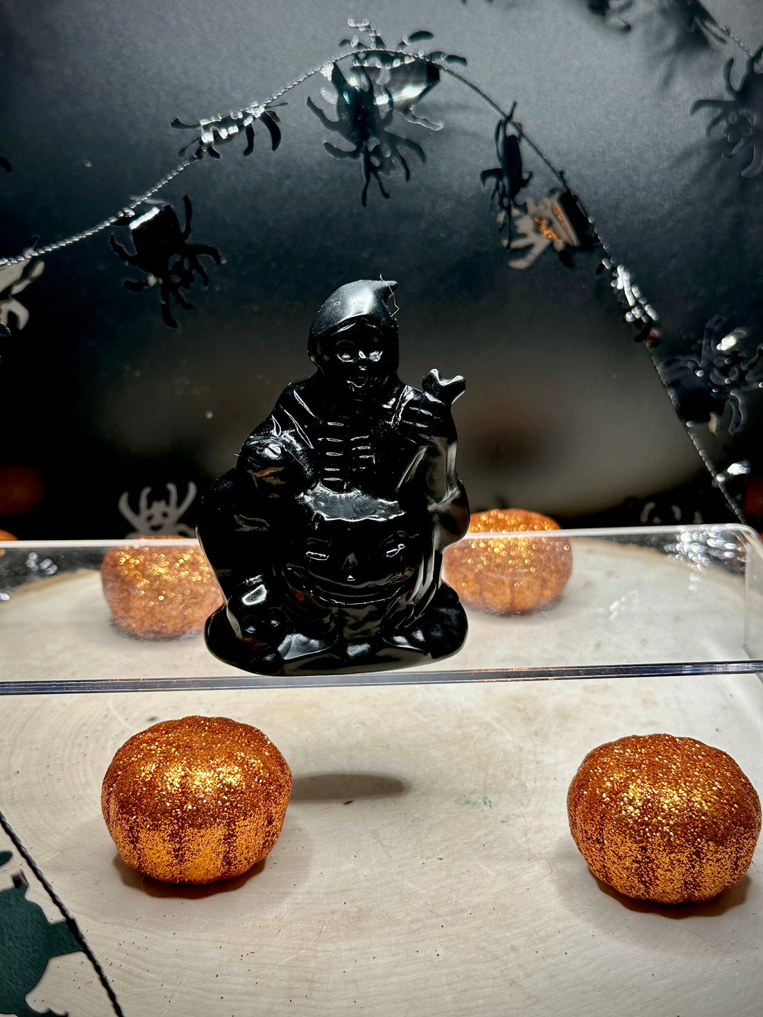 Potion-Making Death Obsidian Carving