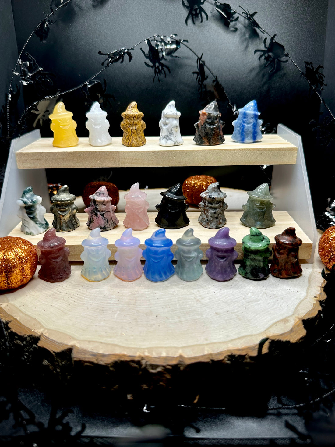 Mini Witchy Ghost Carving Intuitively Chosen