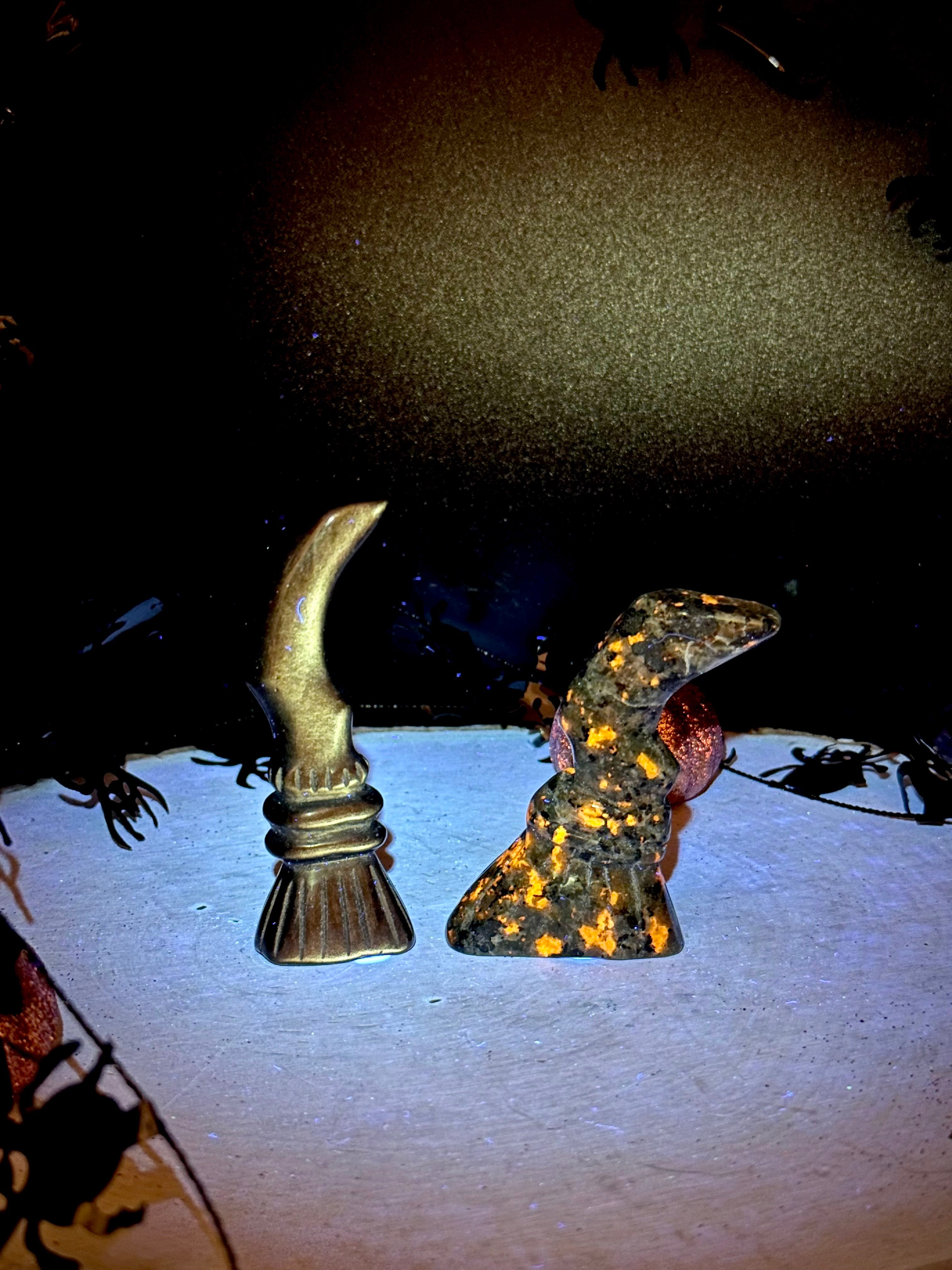 Broom Carvings