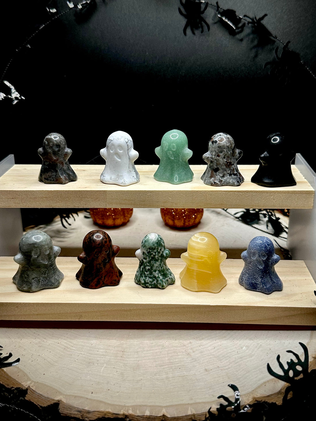 Mini Ghost Carvings