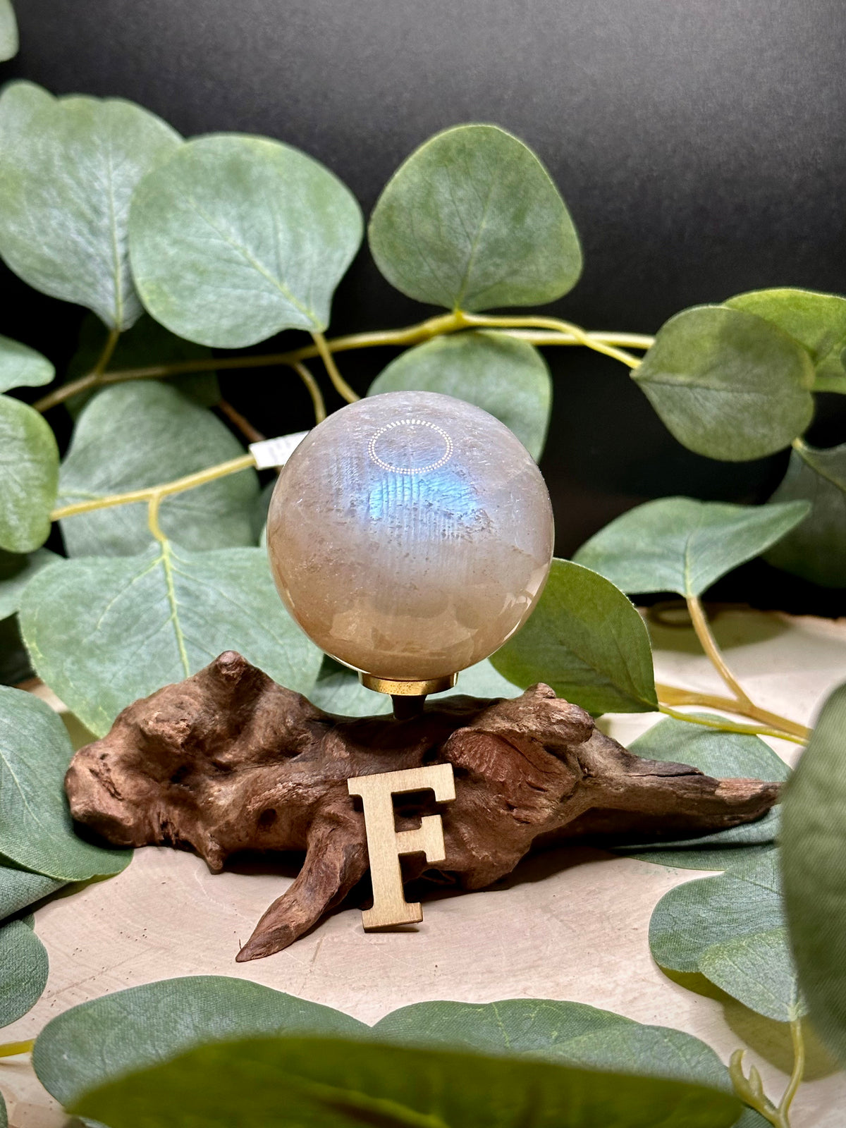 High Flash Moonstone Spheres | Premium Natural Moonstone Crystal Spheres - Still Water Crystals