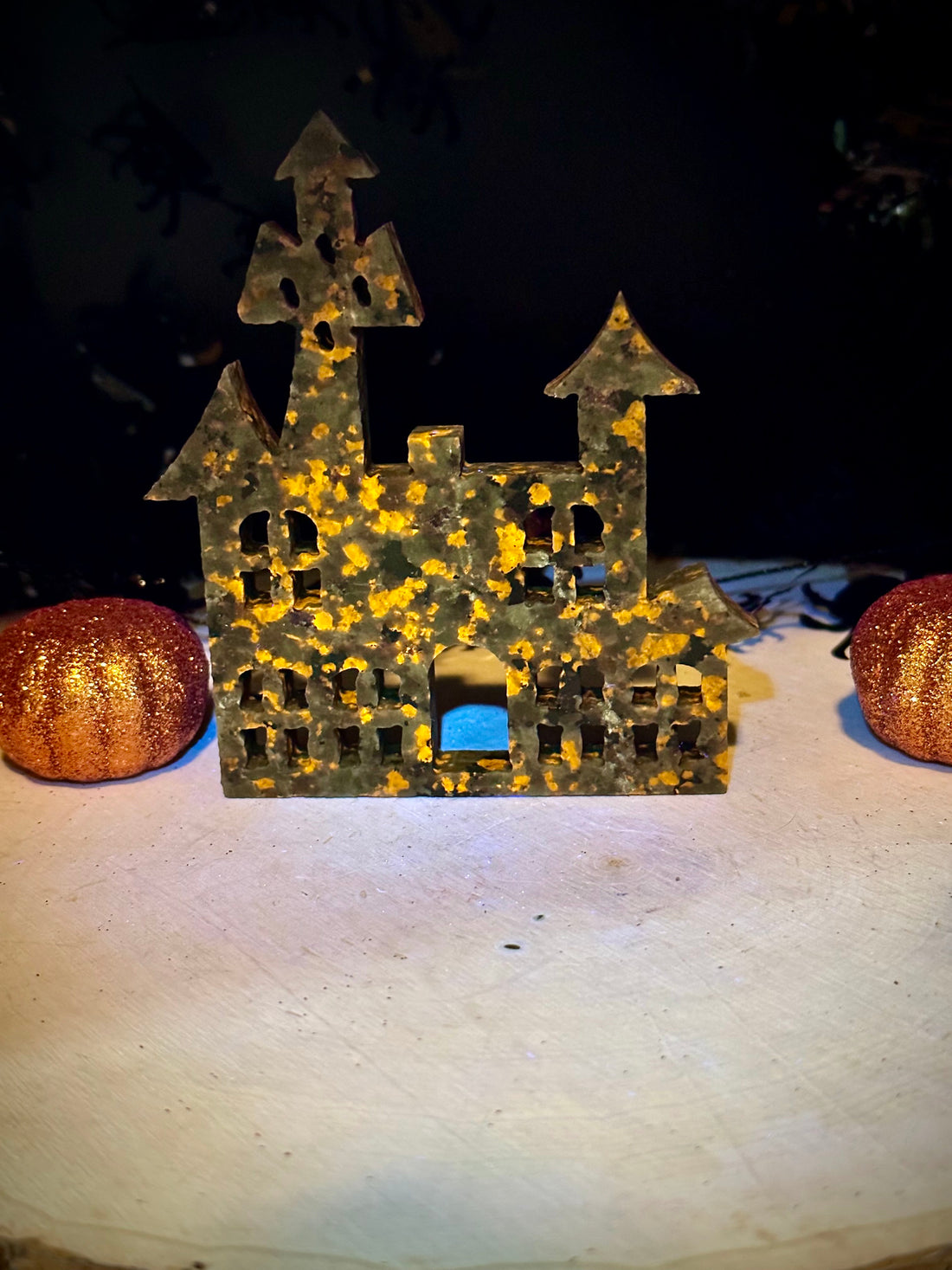 Yooperlite Haunted Castle Carving