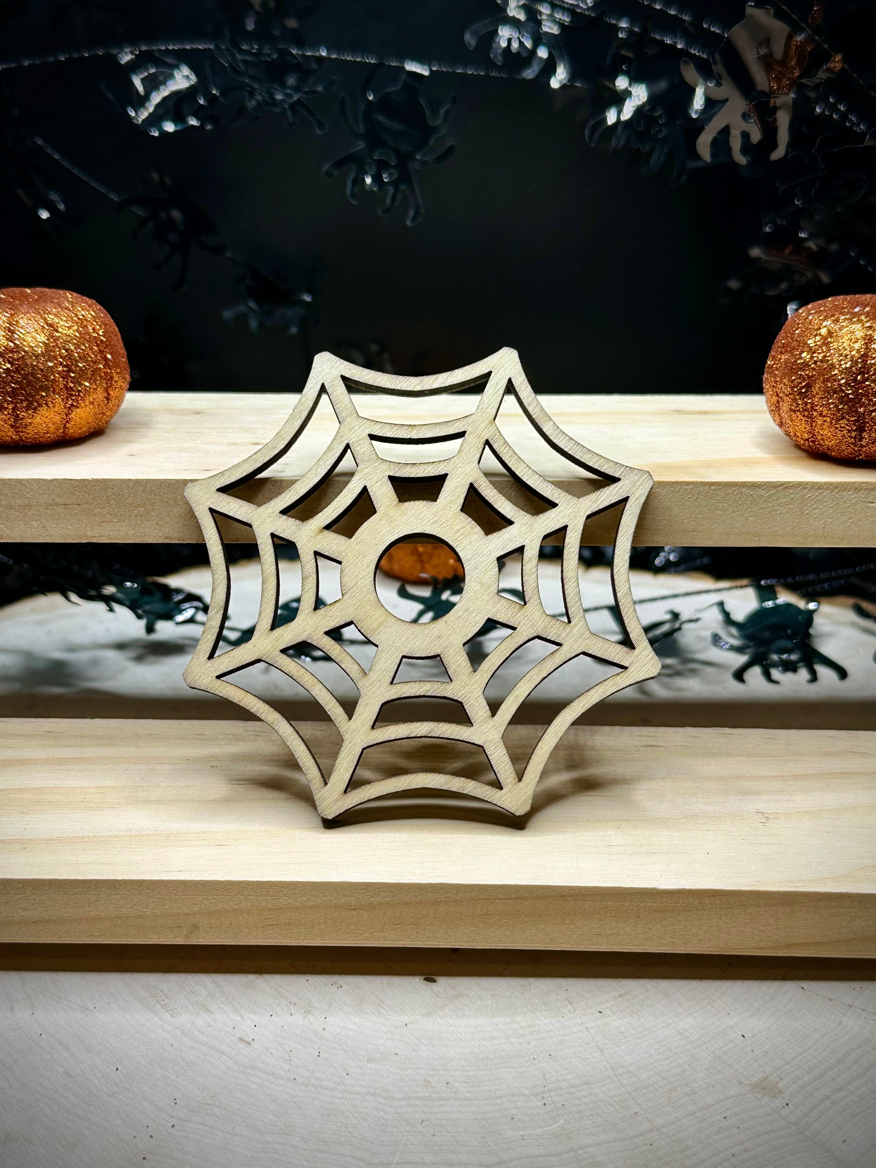 Spooky Wooden Sphere Holders
