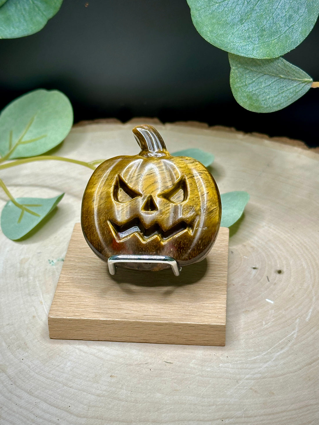 Tigers Eye Pumpkin Carving