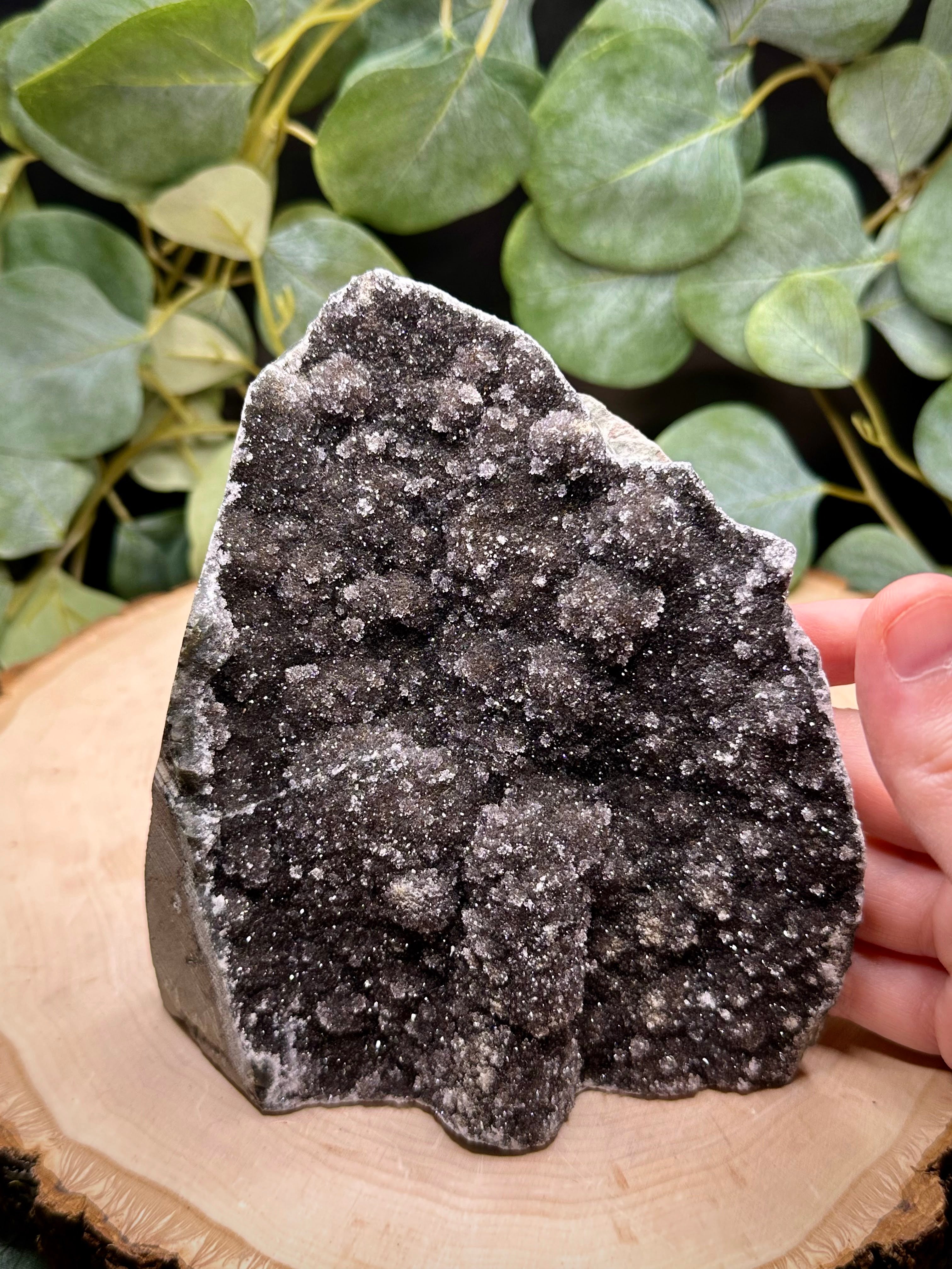 Brazilian Black Amethyst