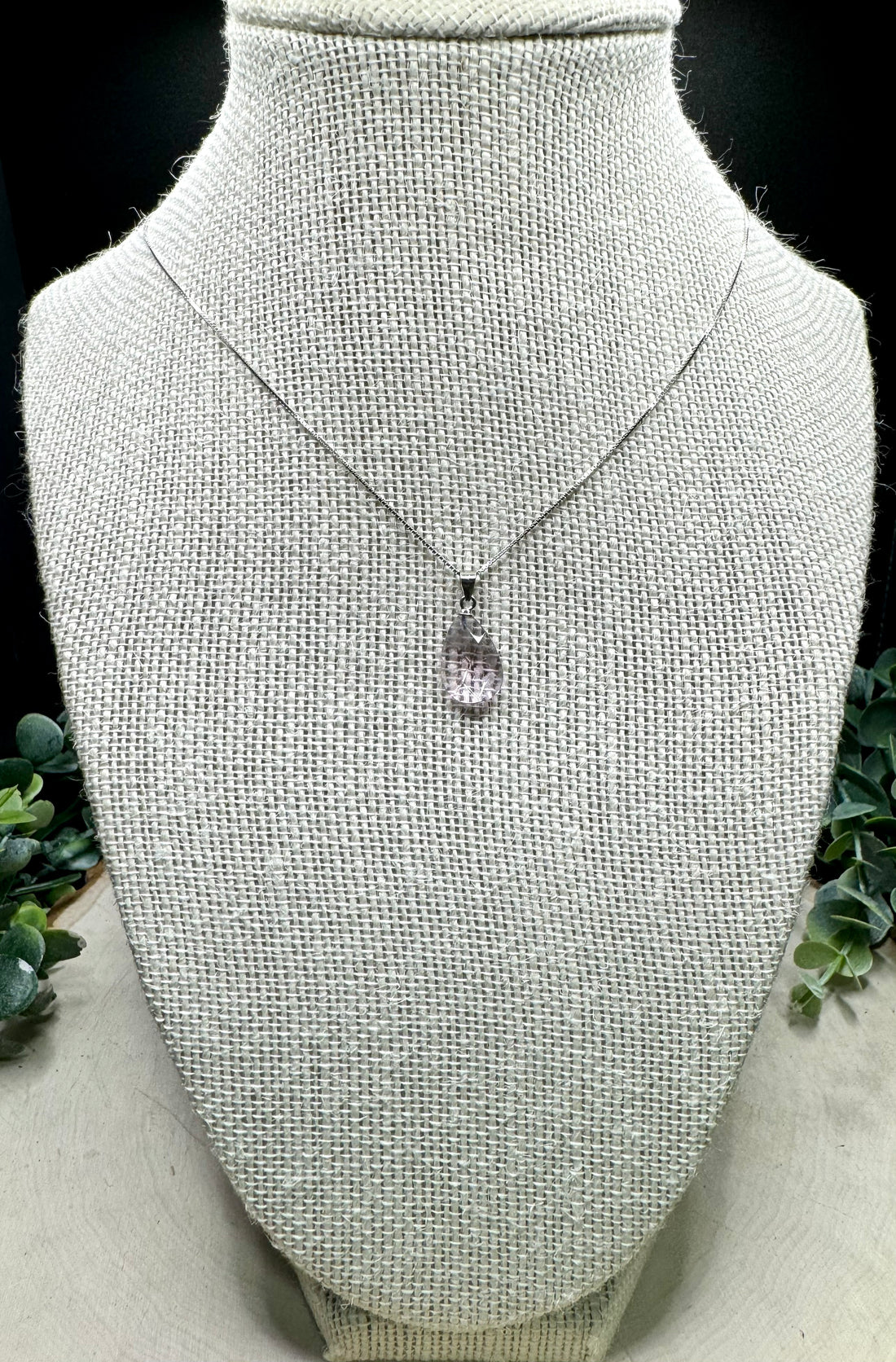 Ametrine Faceted Teardrop Pendant