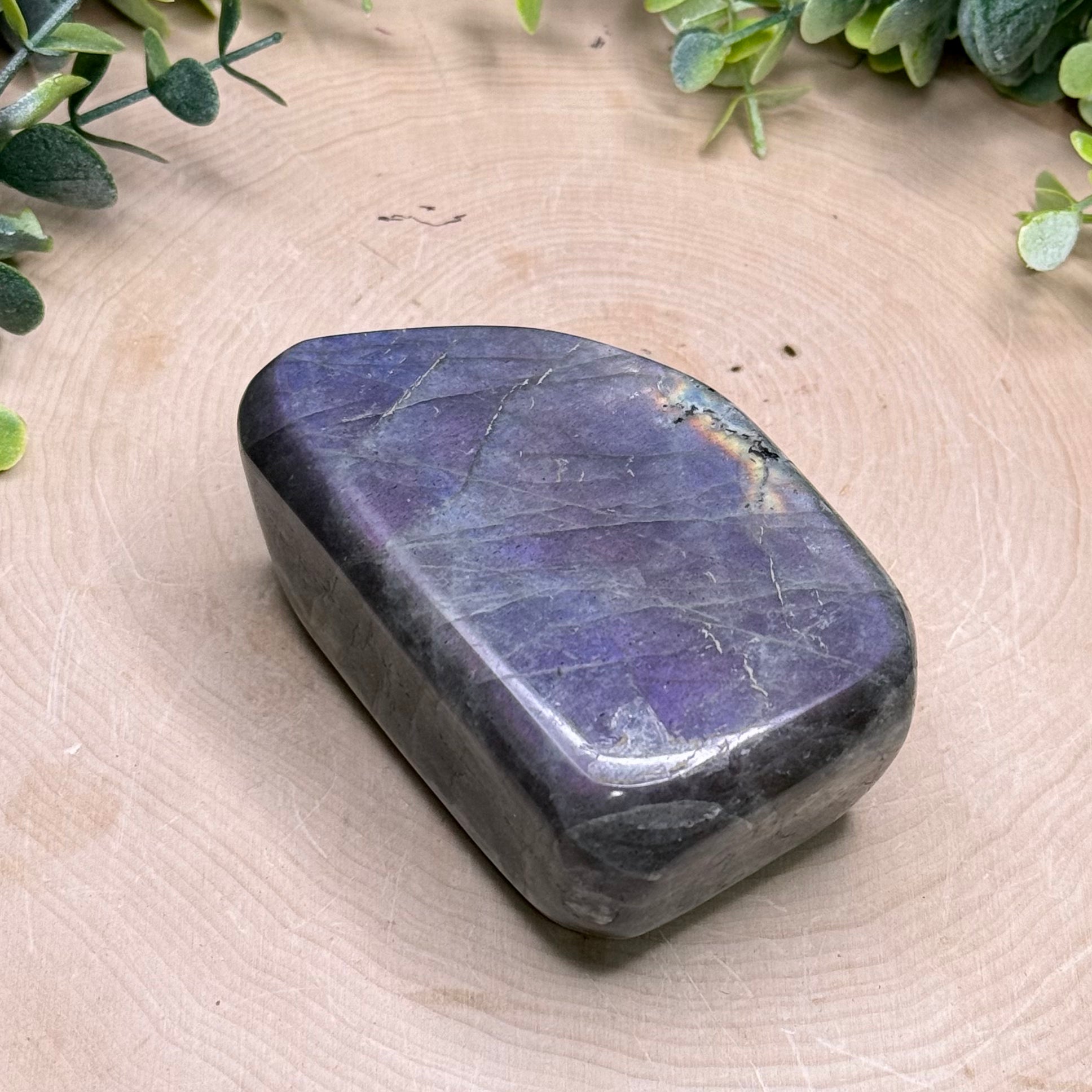 Purple Flash Labradorite Freeforms | Polished Labradorite Display Pieces