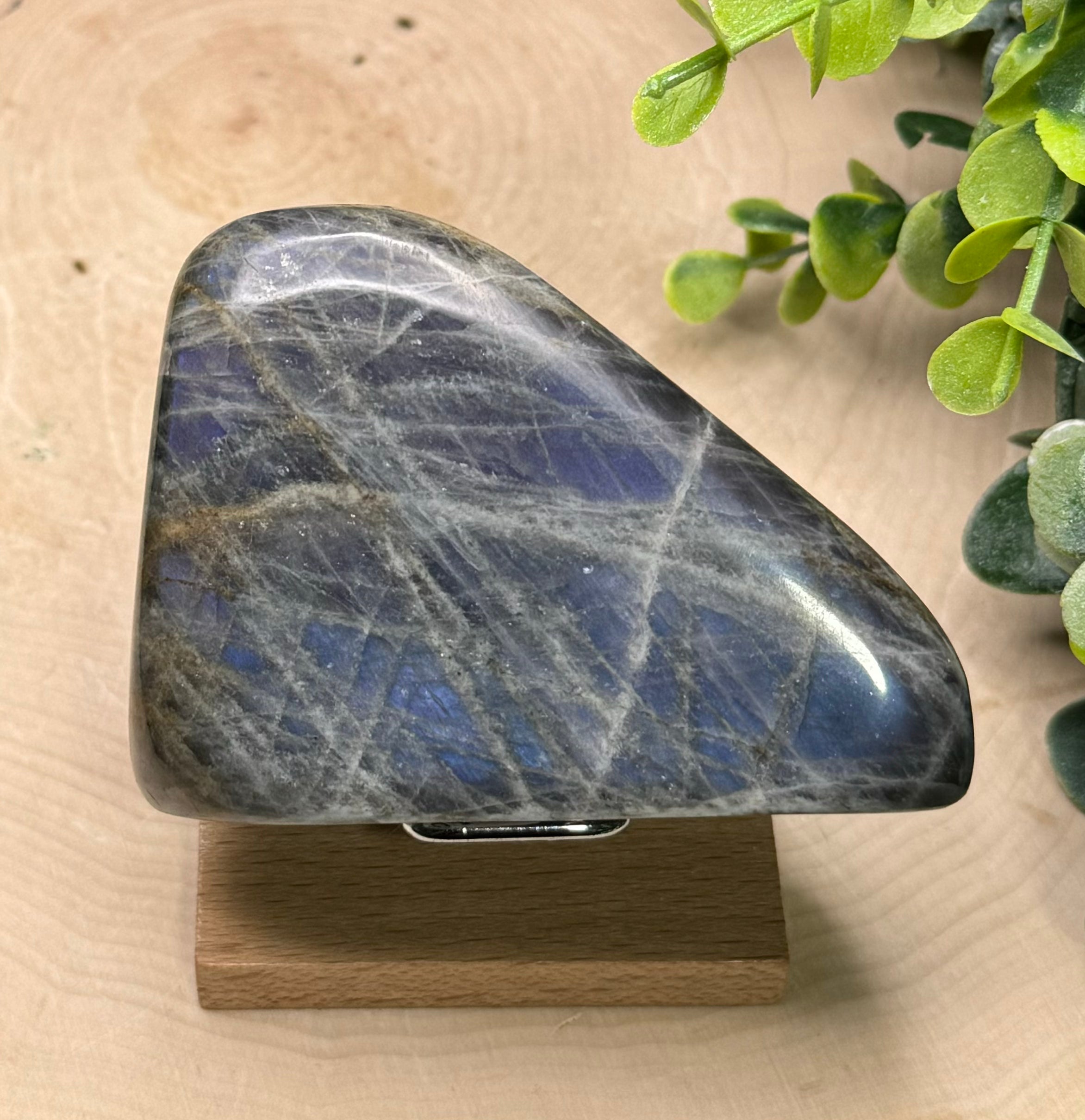 Purple Flash Labradorite Freeforms | Polished Labradorite Display Pieces