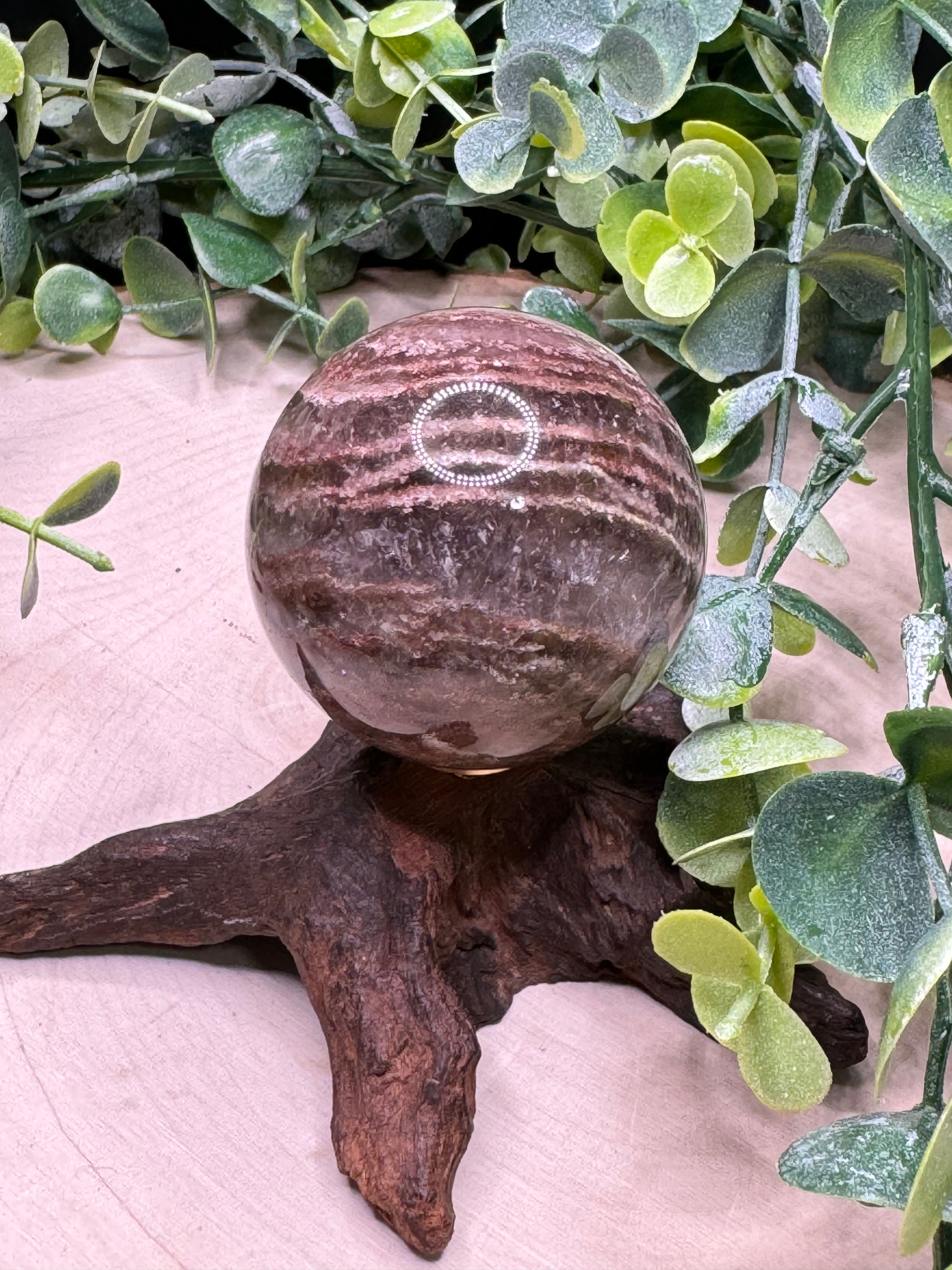 Thousand Layer Quartz Spheres | Natural Layered Quartz Crystal Spheres - Still Water Crystals