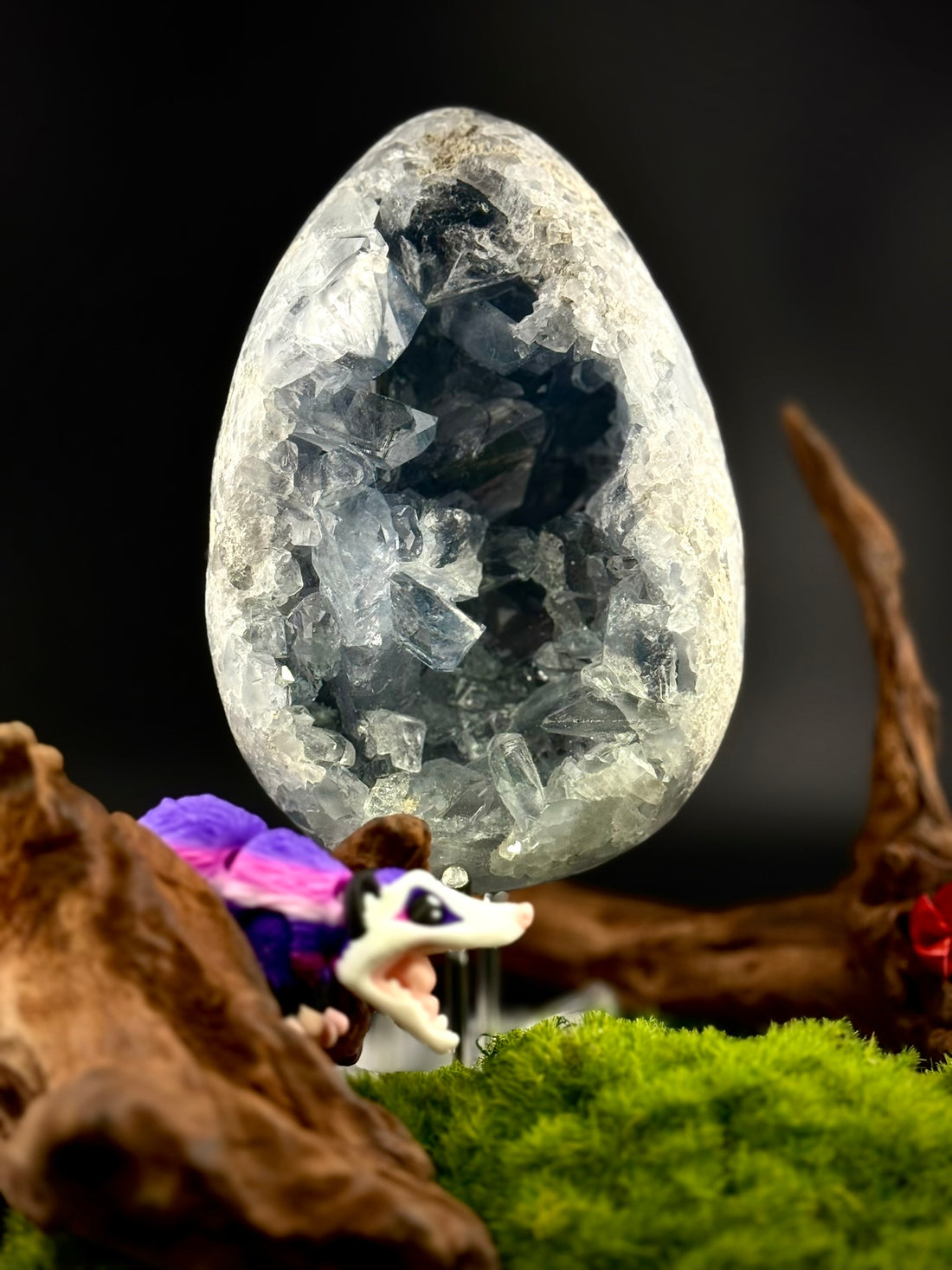 Celestite Geode Egg