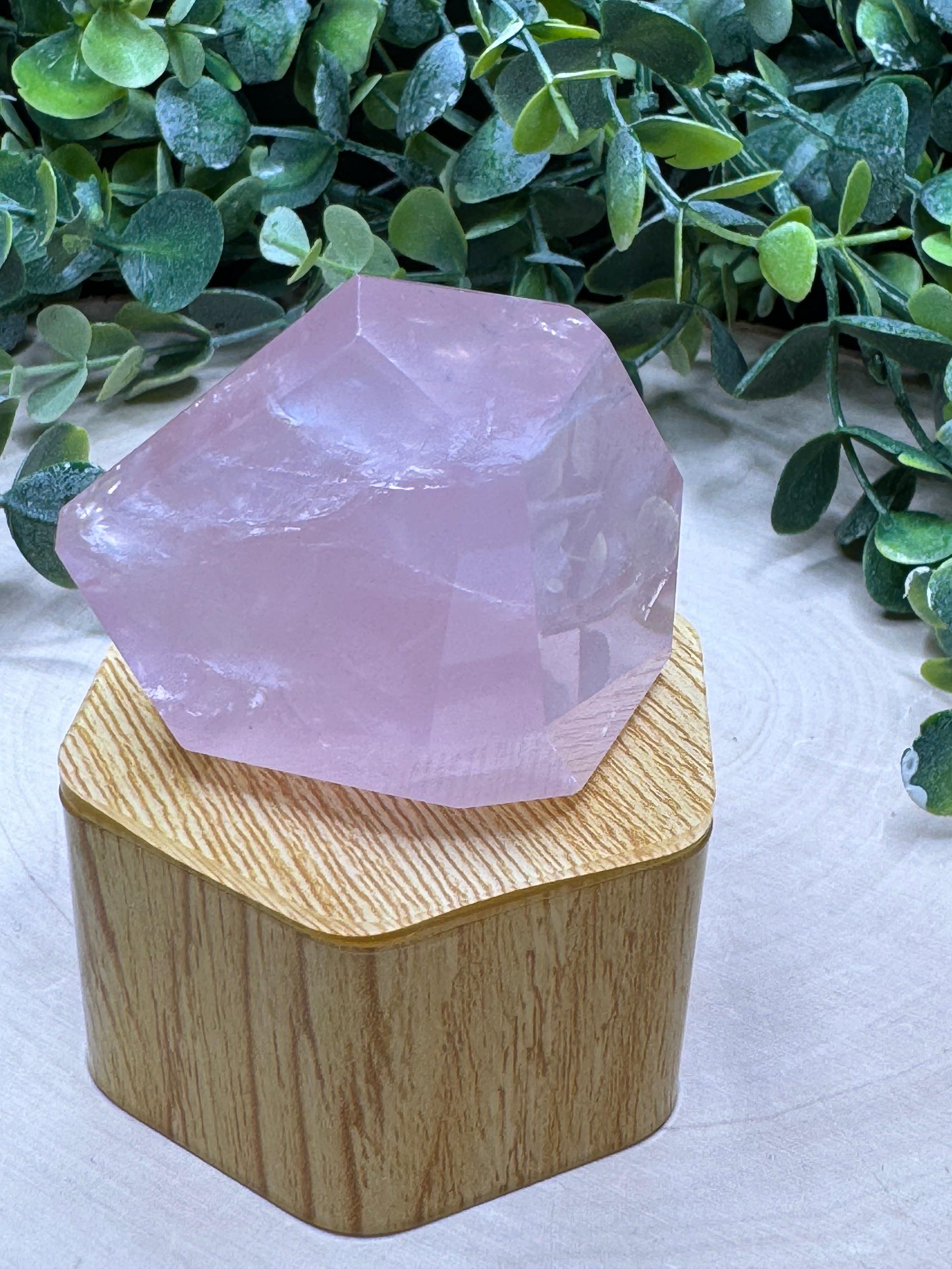 Madagascar Rose Quartz Freeforms | Polished Rose Quartz Gusher Carvings