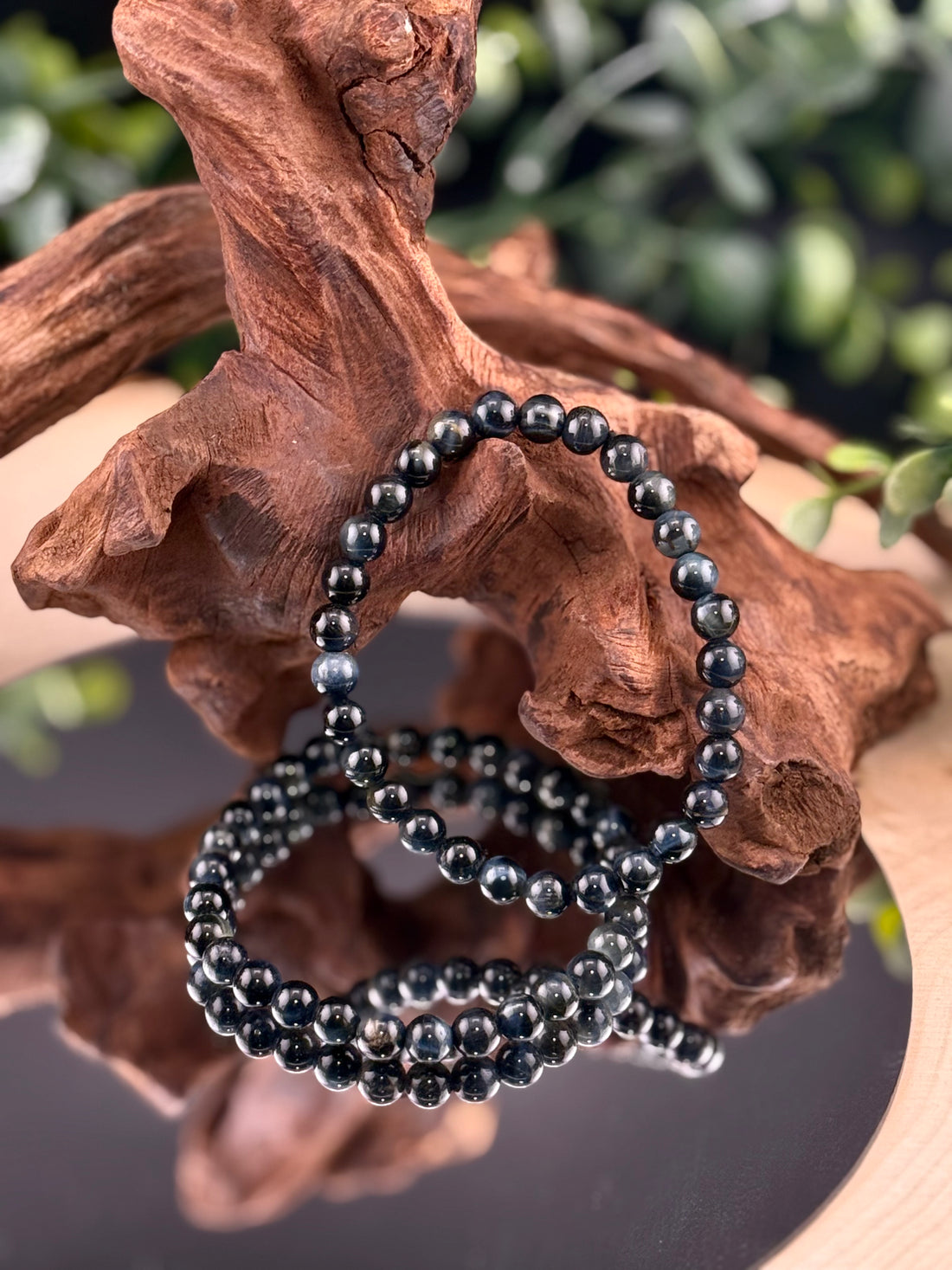 Blue Tigers Eye 7mm Bracelets