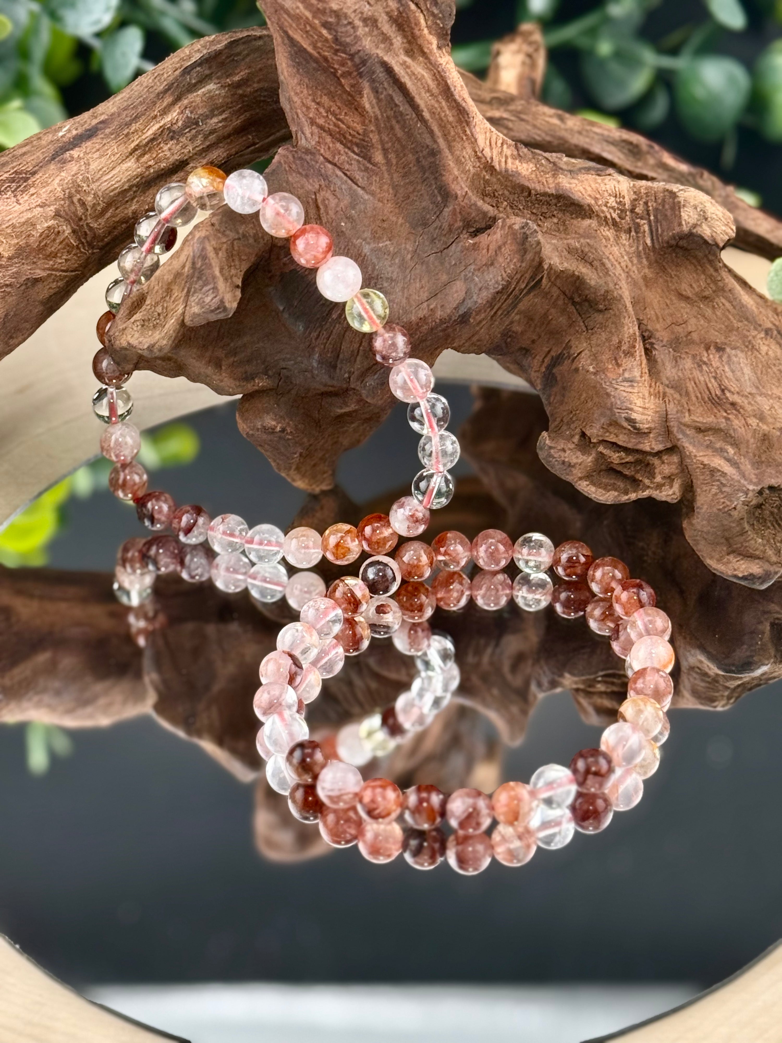 Fire Quartz 6mm Bracelets