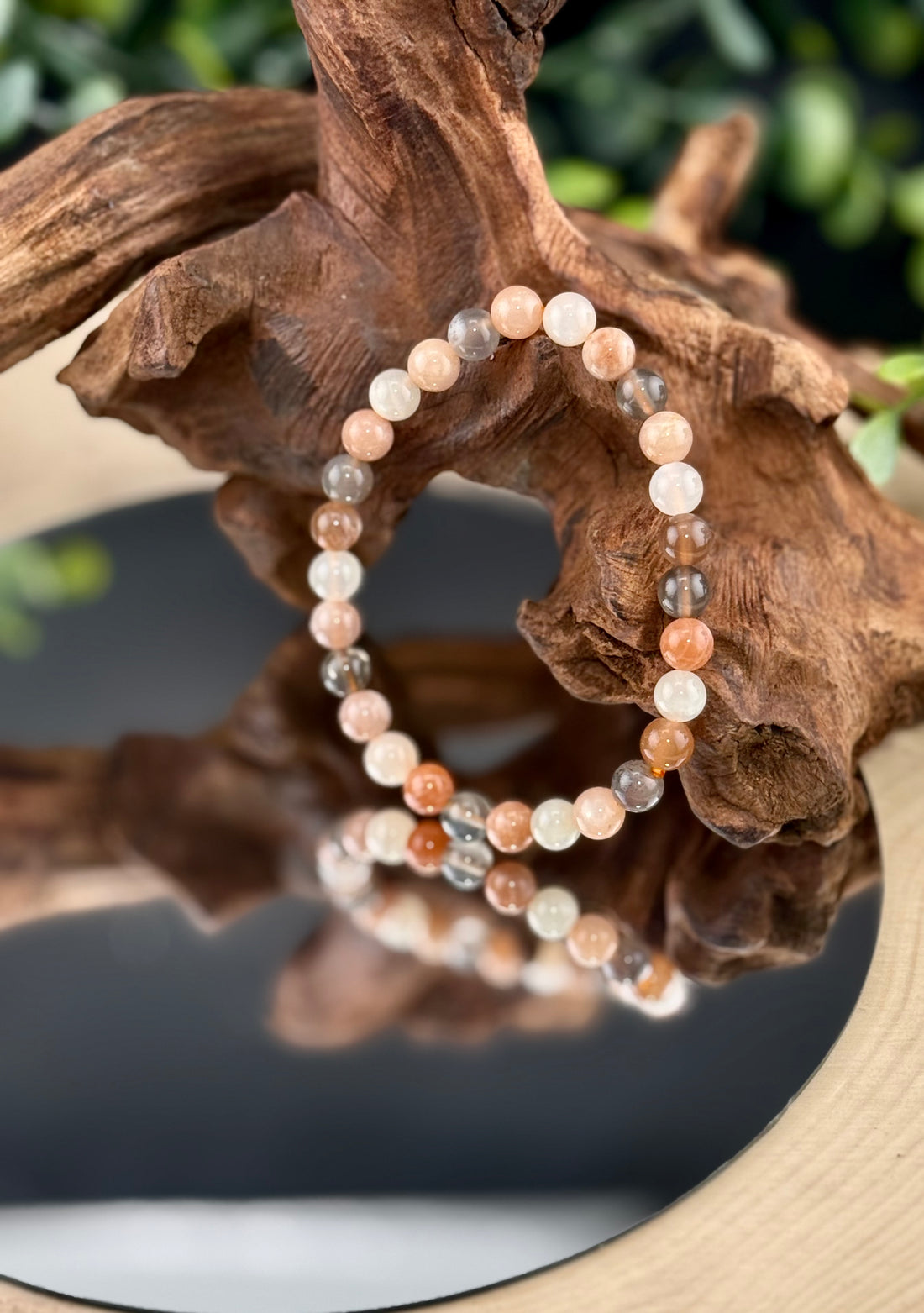 Mixed Moonstone 6mm Bracelets