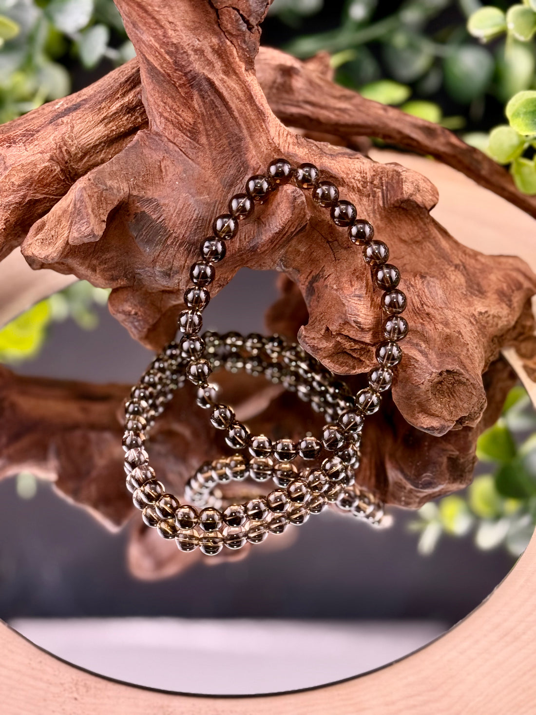 Smoky Quartz 6mm Bracelets
