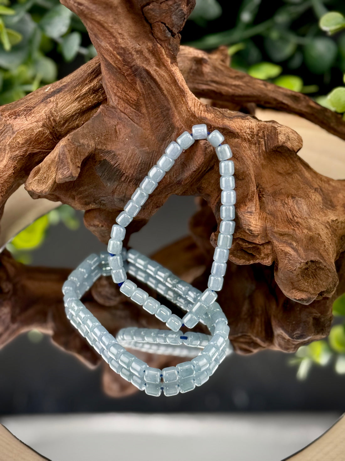 Blue Water Jade 5mm Bracelets