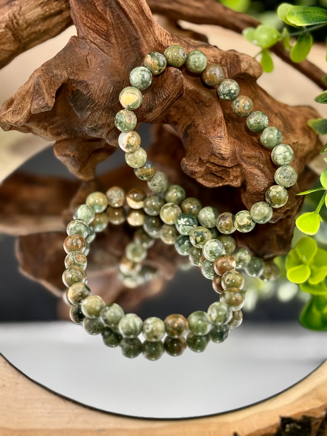 Rainforest Jasper 8mm Bracelets
