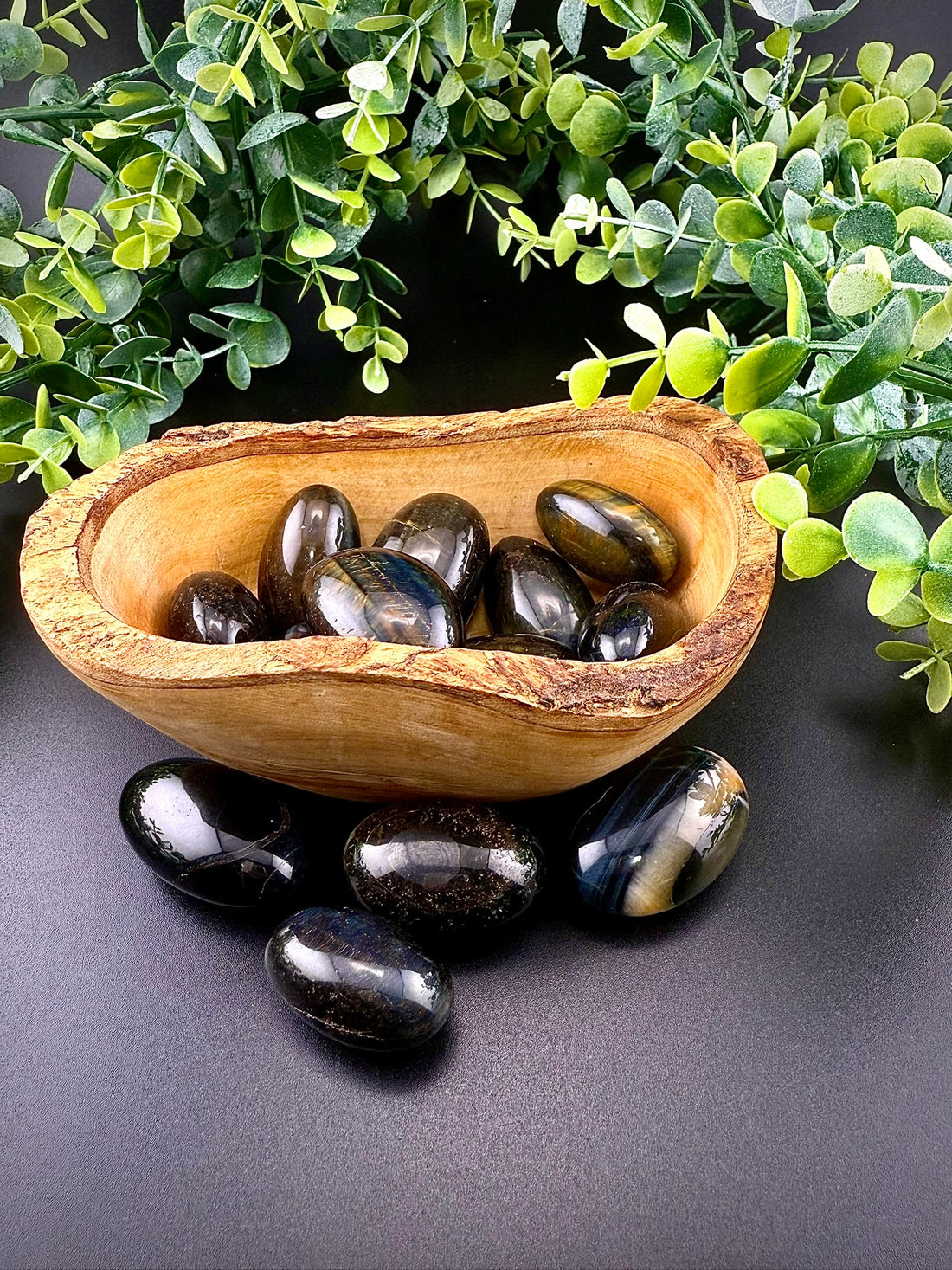 Blue Tigers Eye Tumbles