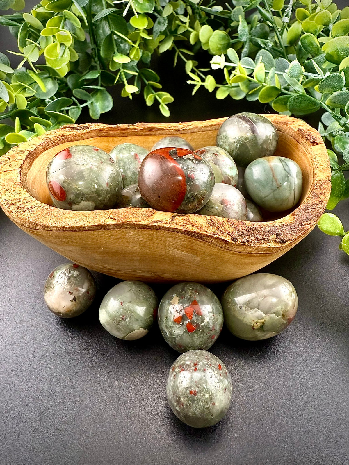 African Bloodstone Tumbles