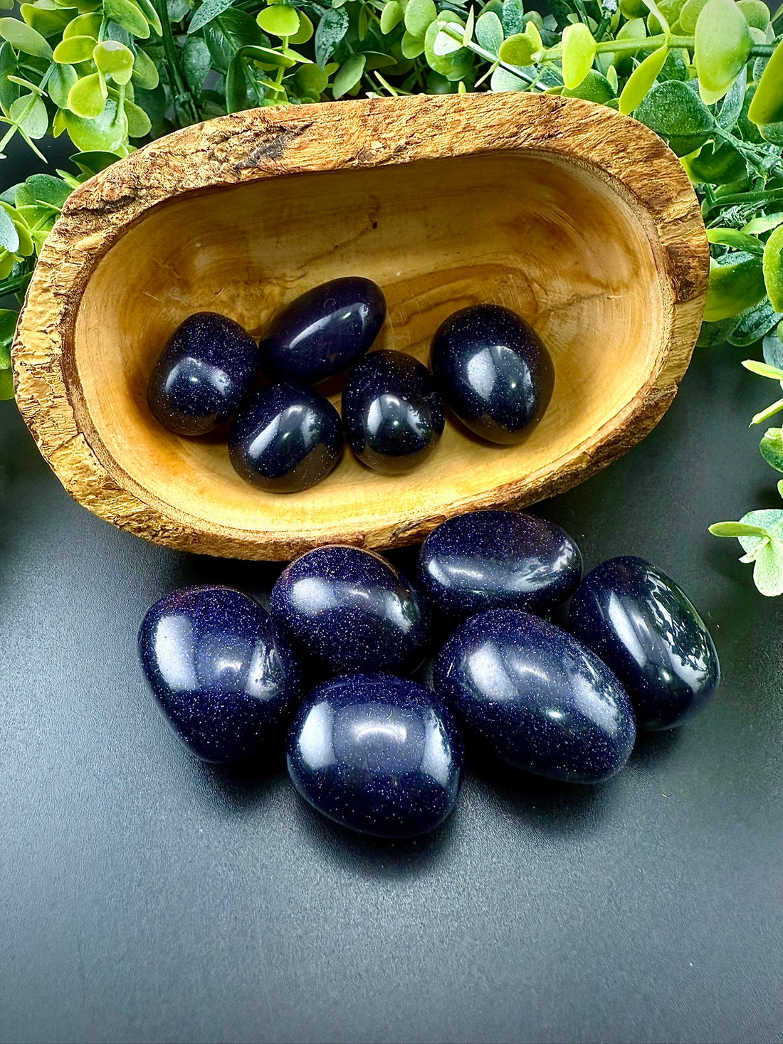 Blue Sandstone Tumbles