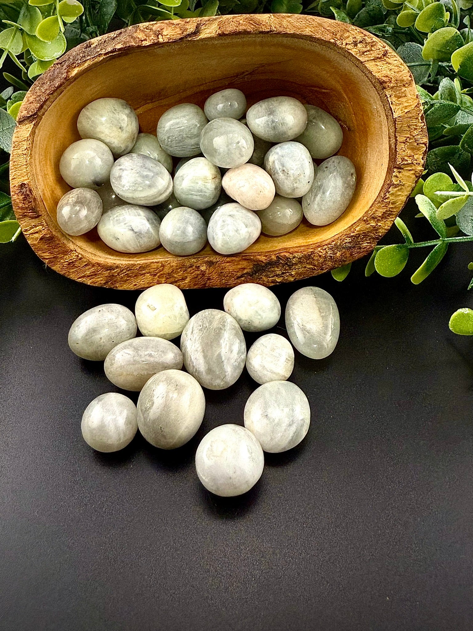 Grey Moonstone Tumble
