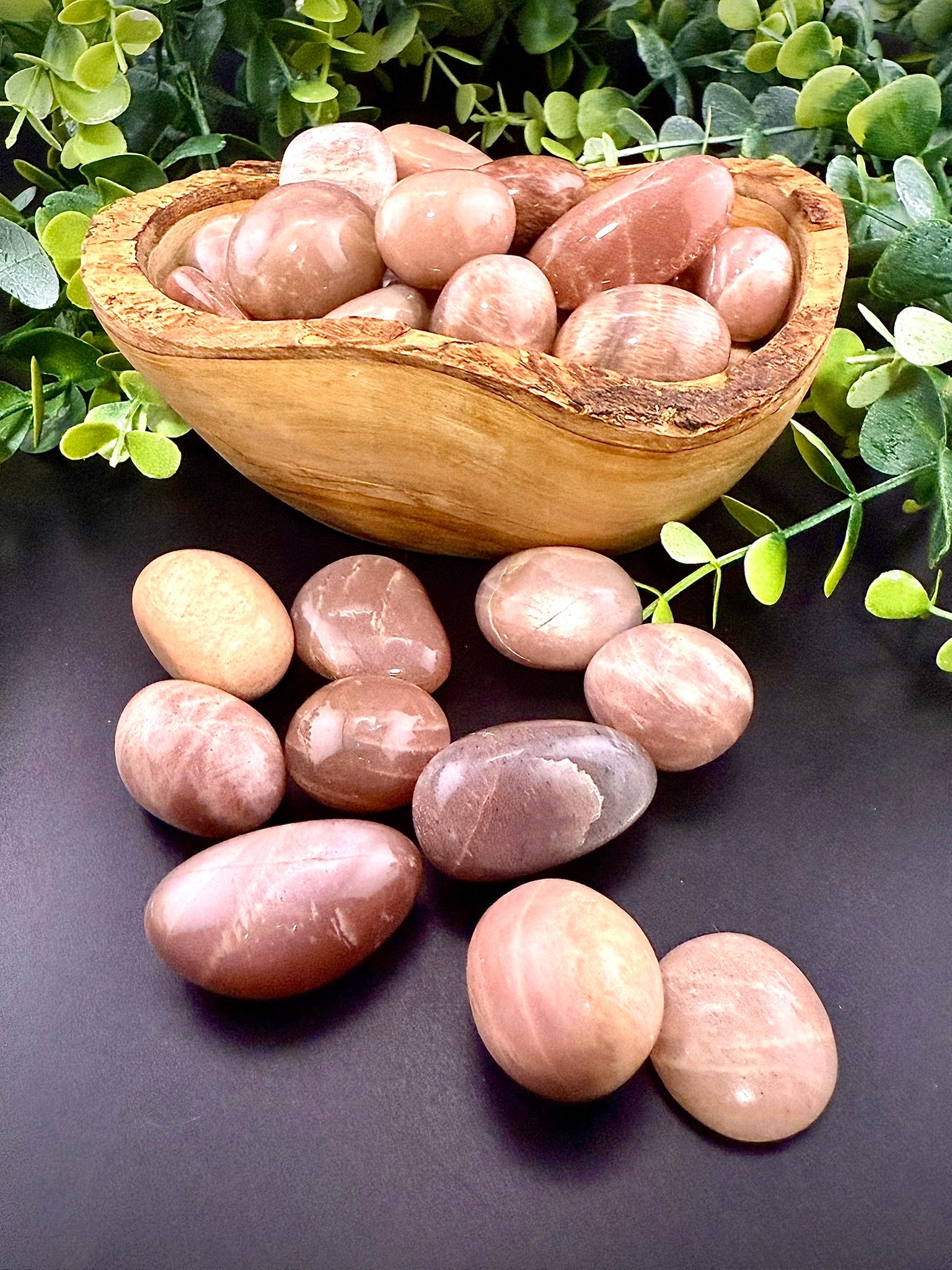 Peach Moonstone Tumble