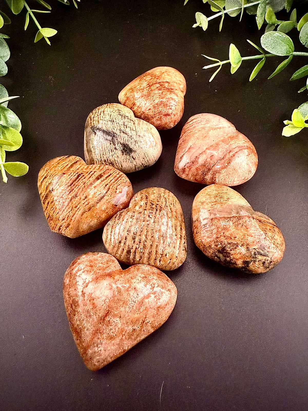 1000 Layer Quartz Hearts - Still Water Crystals