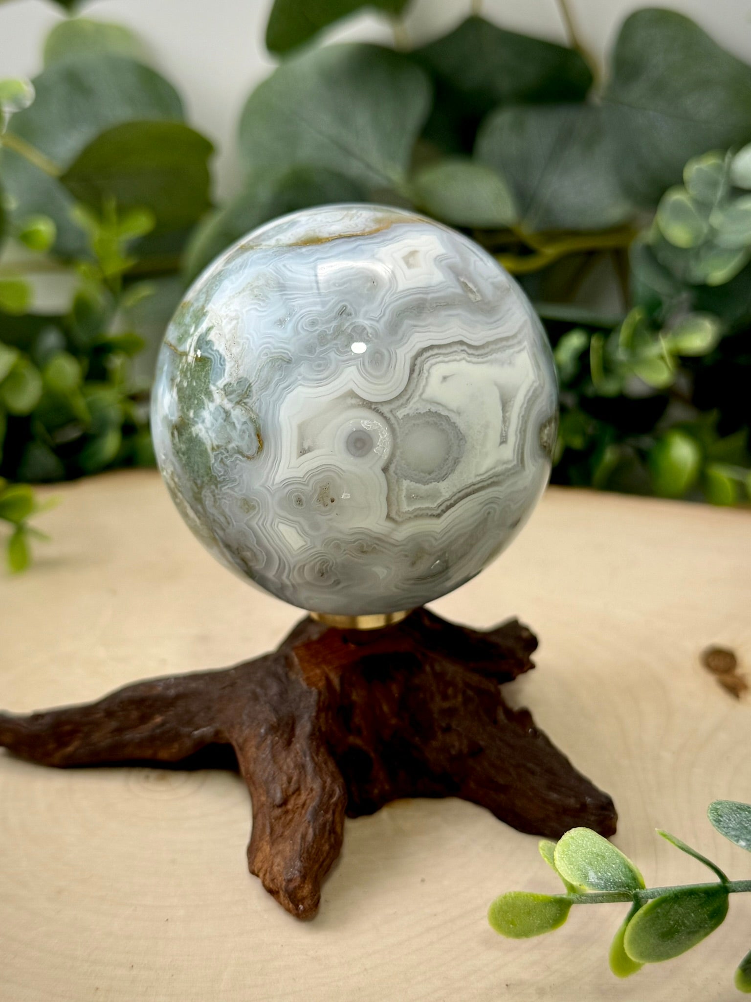 Moss Agate Spheres