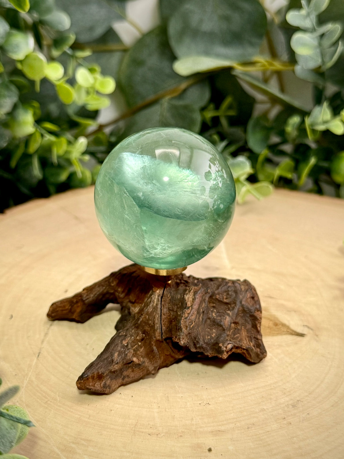 Green Fluorite Spheres | Natural Polished Crystal Balls - Still Water Crystals