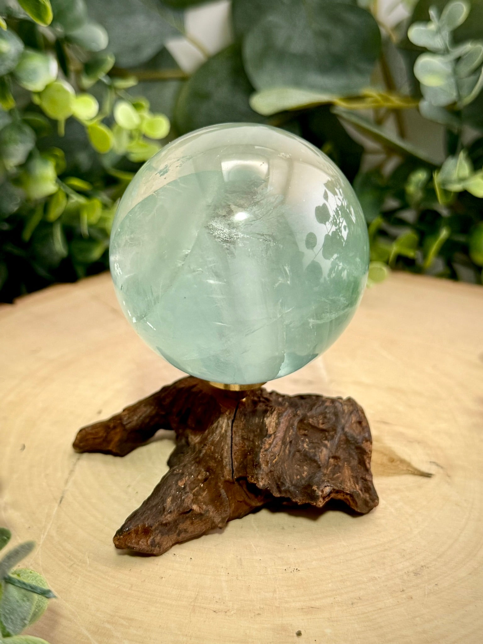 Green Fluorite Spheres | Natural Polished Crystal Balls
