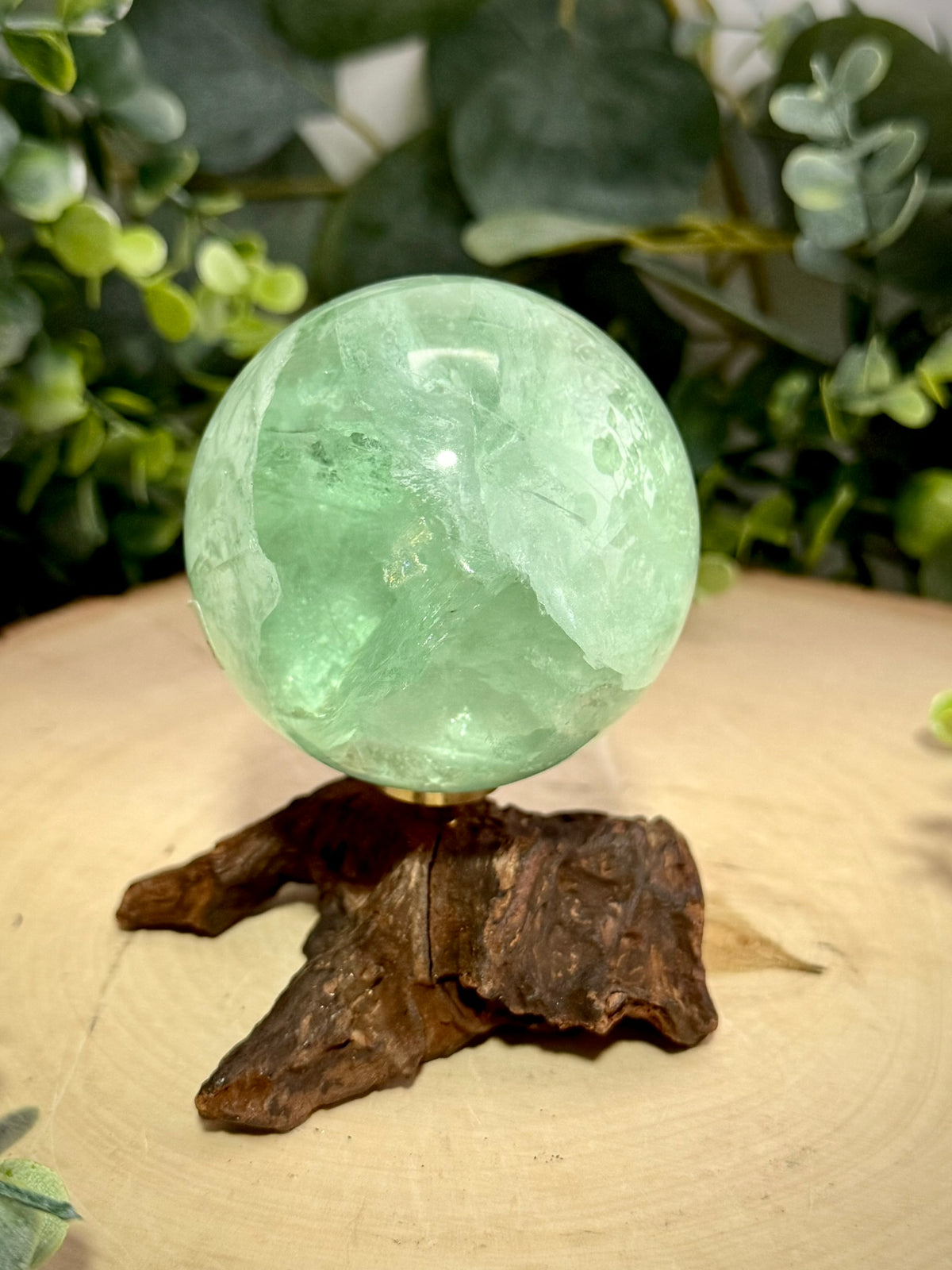 Green Fluorite Spheres | Natural Polished Crystal Balls - Still Water Crystals