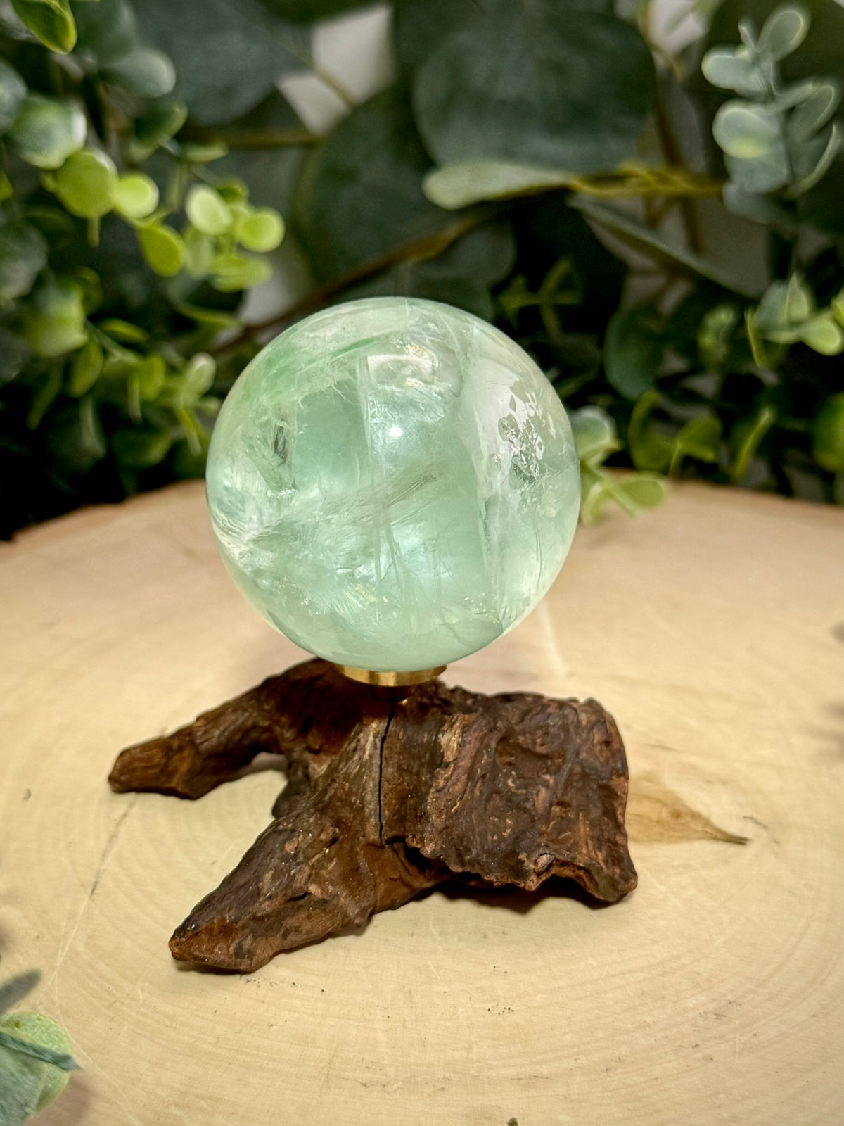 Green Fluorite Spheres | Natural Polished Crystal Balls - Still Water Crystals