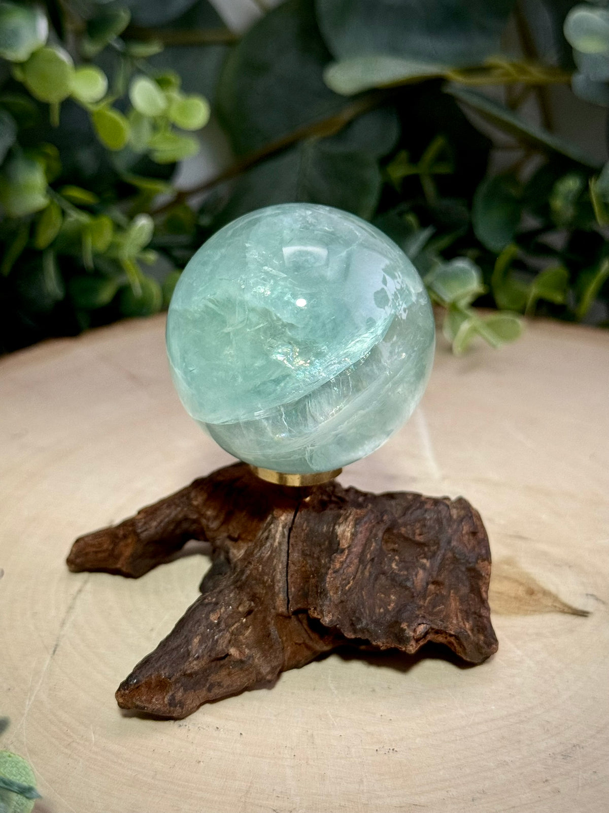 Green Fluorite Spheres | Natural Polished Crystal Balls - Still Water Crystals