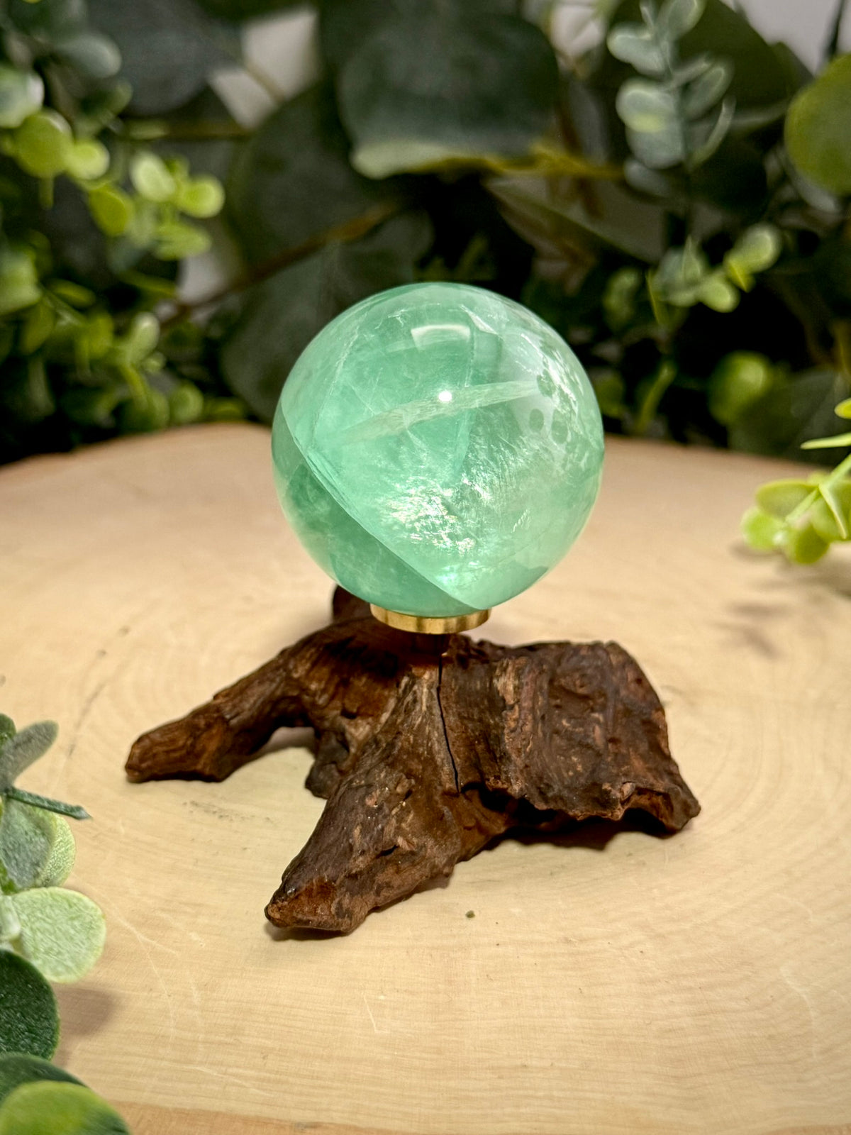 Green Fluorite Spheres | Natural Polished Crystal Balls - Still Water Crystals