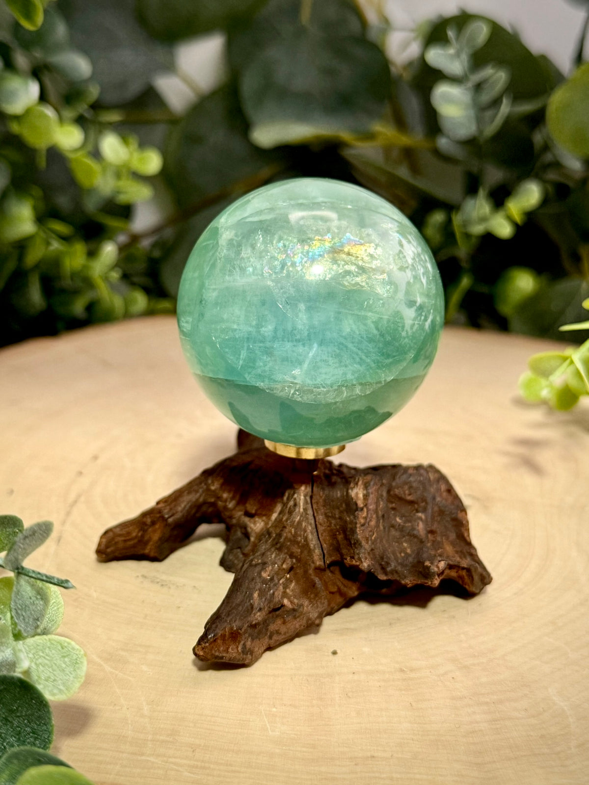Green Fluorite Spheres | Natural Polished Crystal Balls - Still Water Crystals