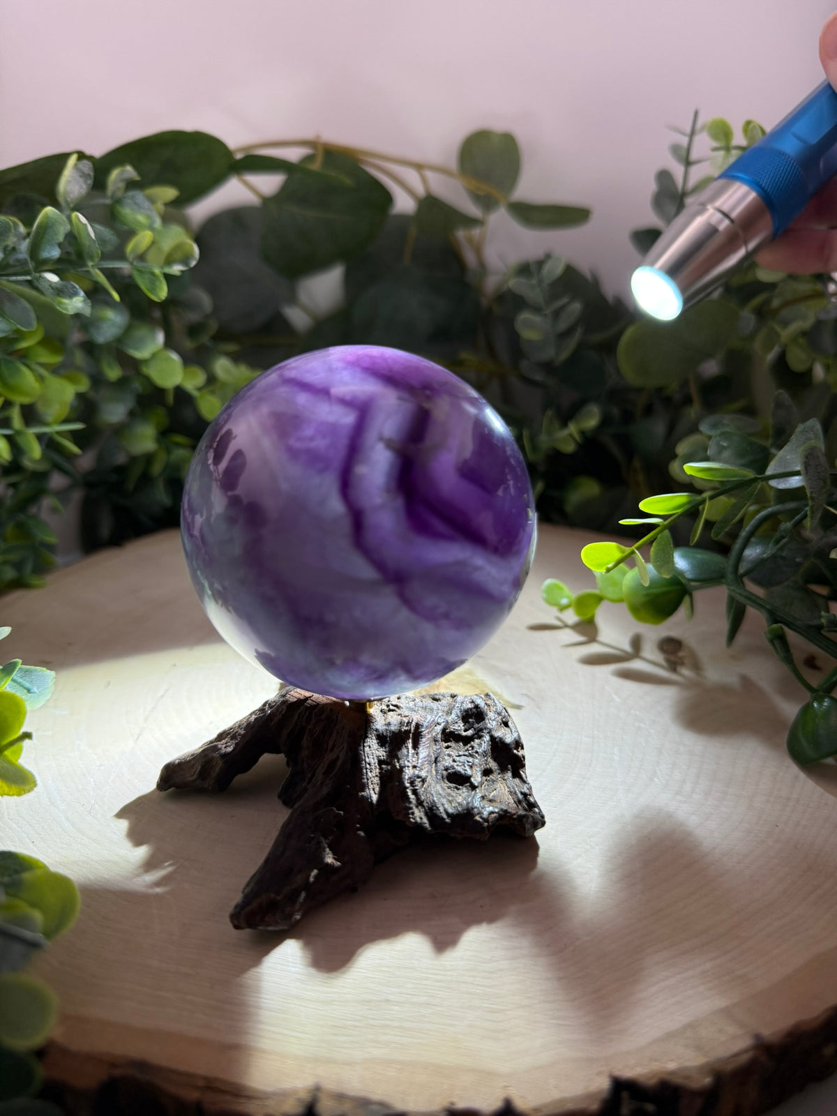 Rainbow Fluorite Spheres | Natural Polished Crystal Balls - Still Water Crystals