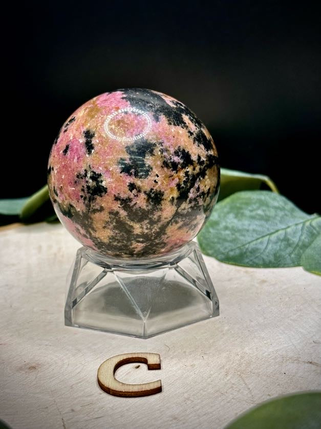 Rhodonite Spheres