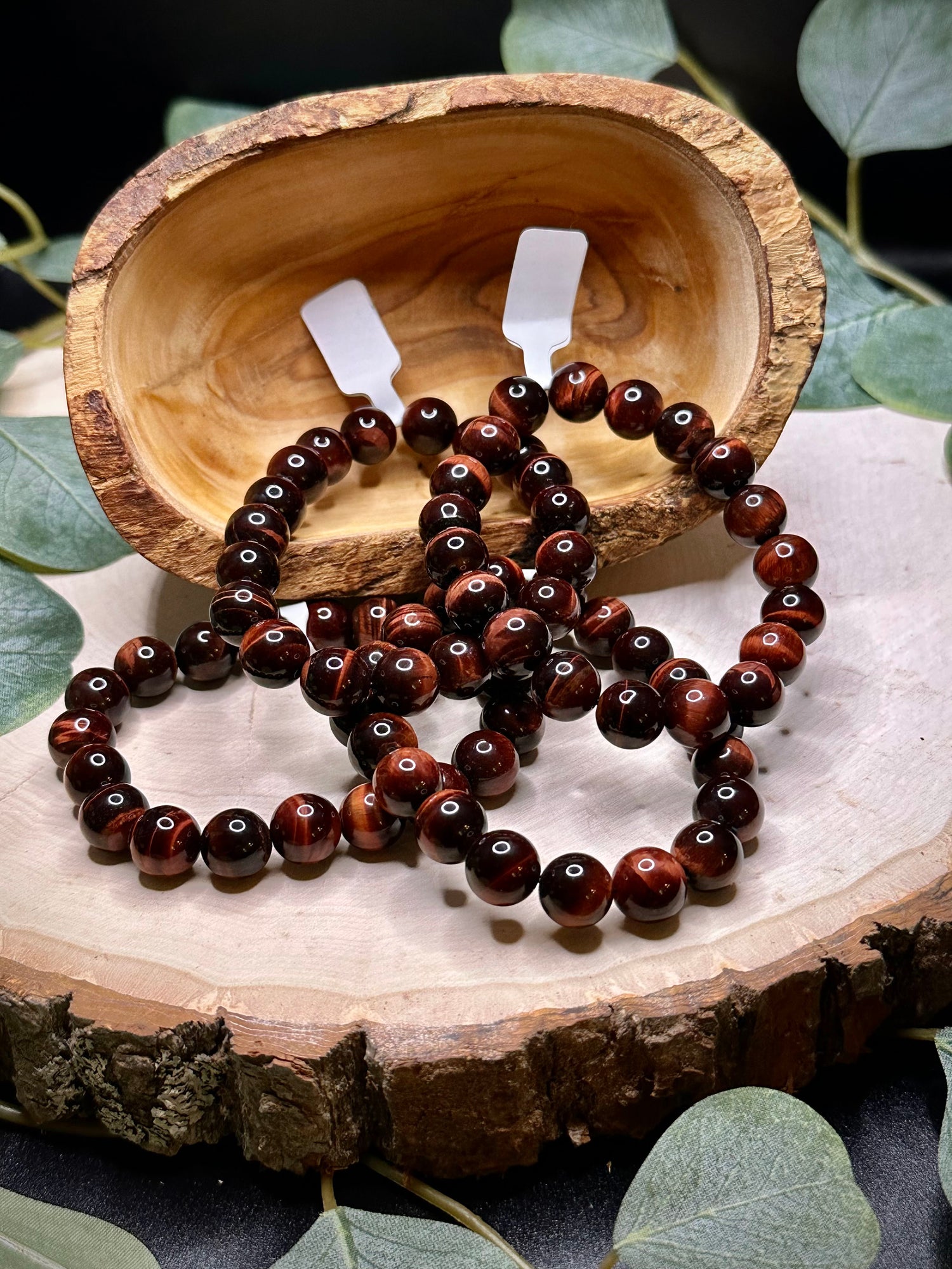 Red Tigers Eye Bracelet