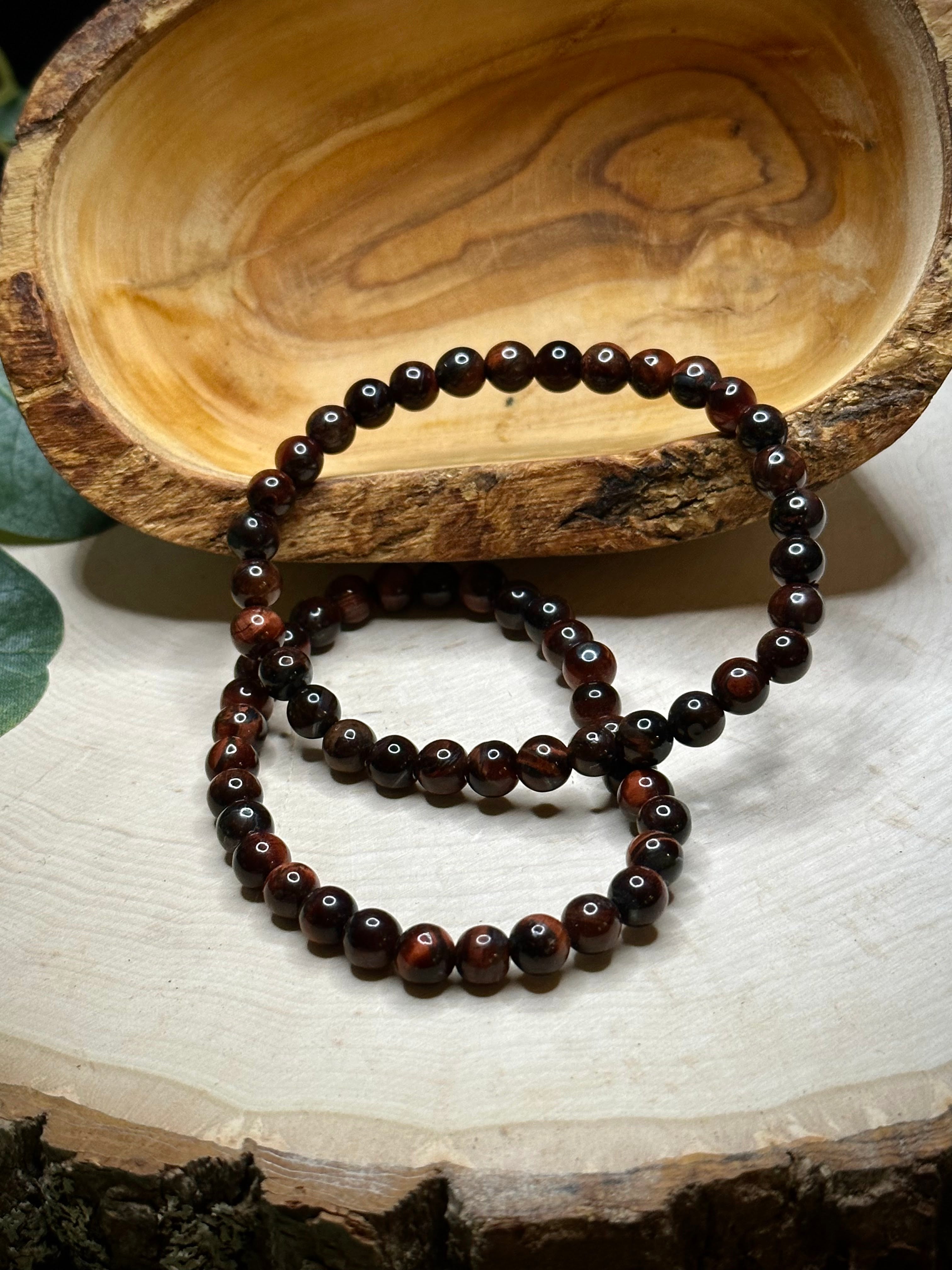 Red Tigers Eye Bracelet