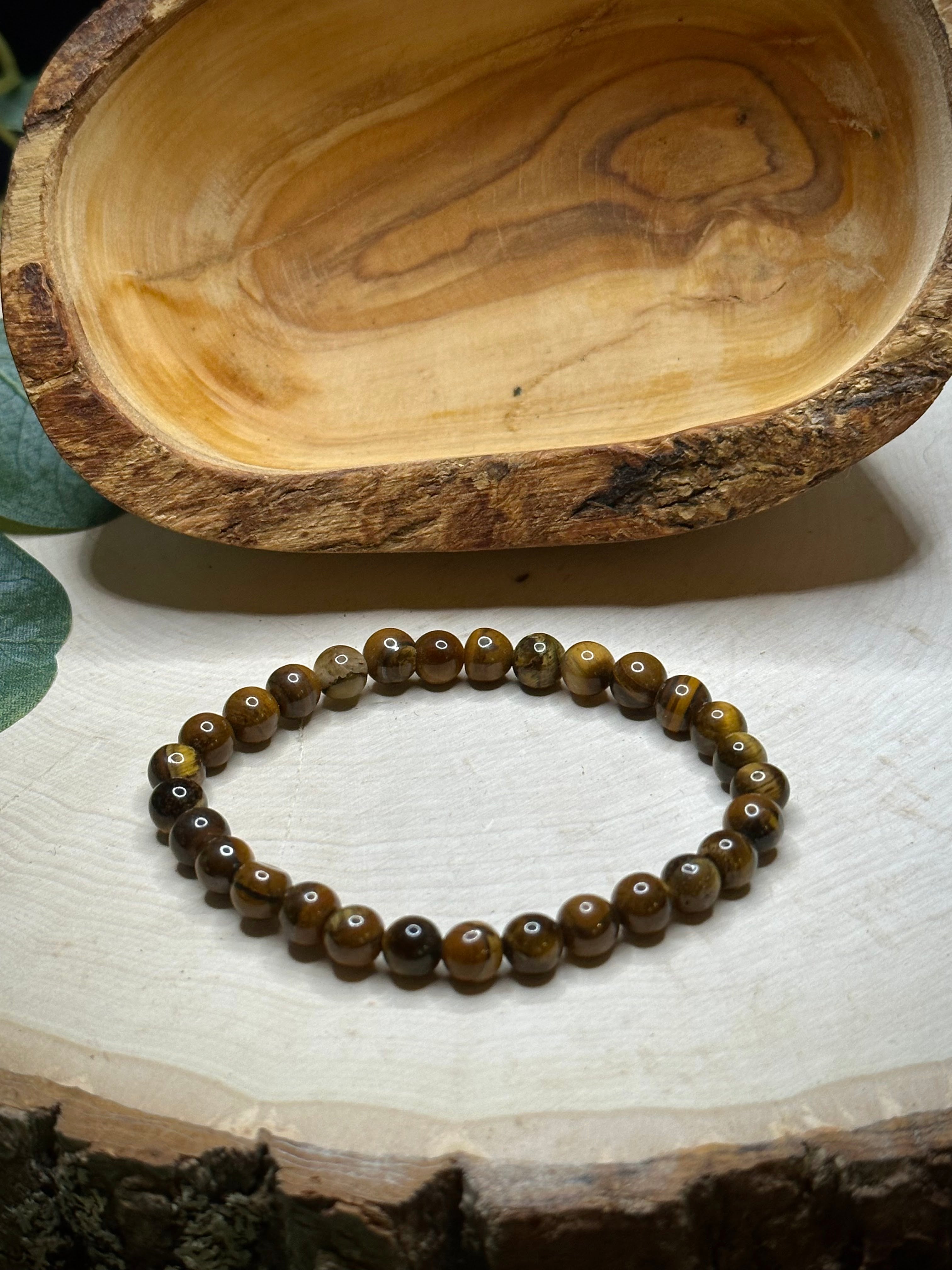 Yellow Tigers Eye Bracelet