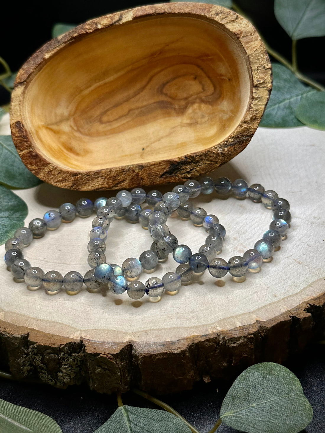 High Quality Grey Labradorite Bracelet