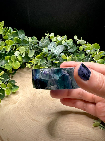 Fluorite Moon Carvings