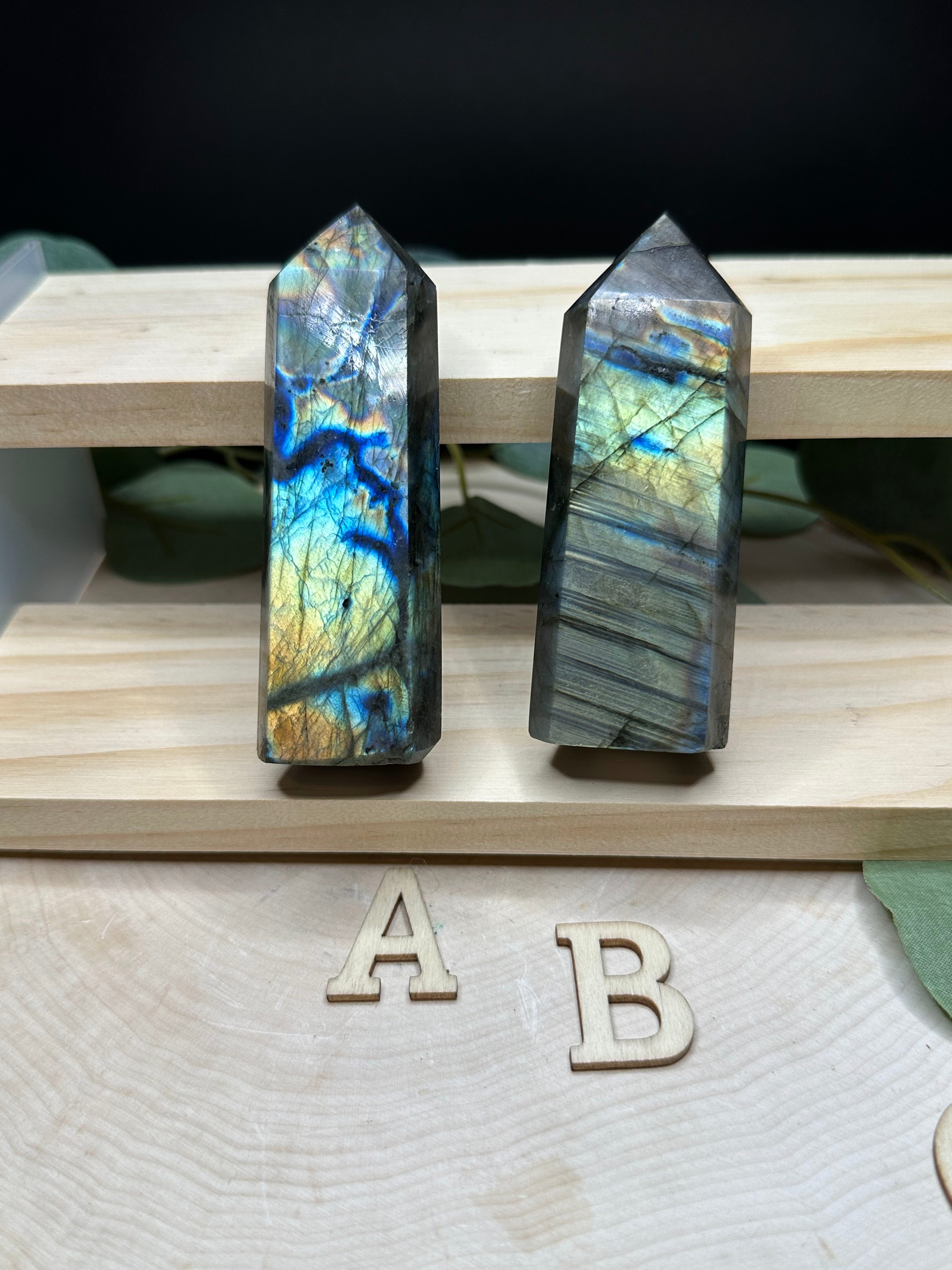 Labradorite Towers Super Flashy