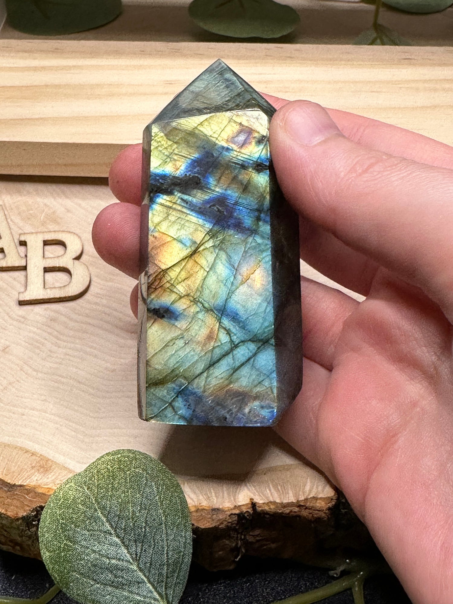 Labradorite Towers Super Flashy