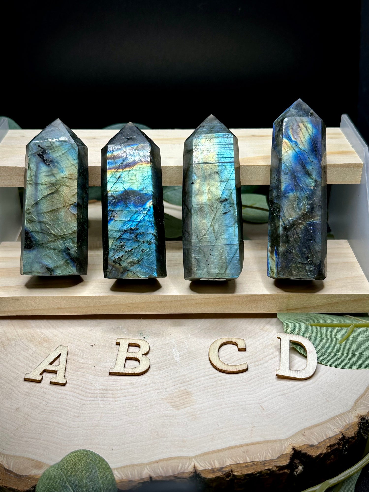 Labradorite Towers Super Flashy