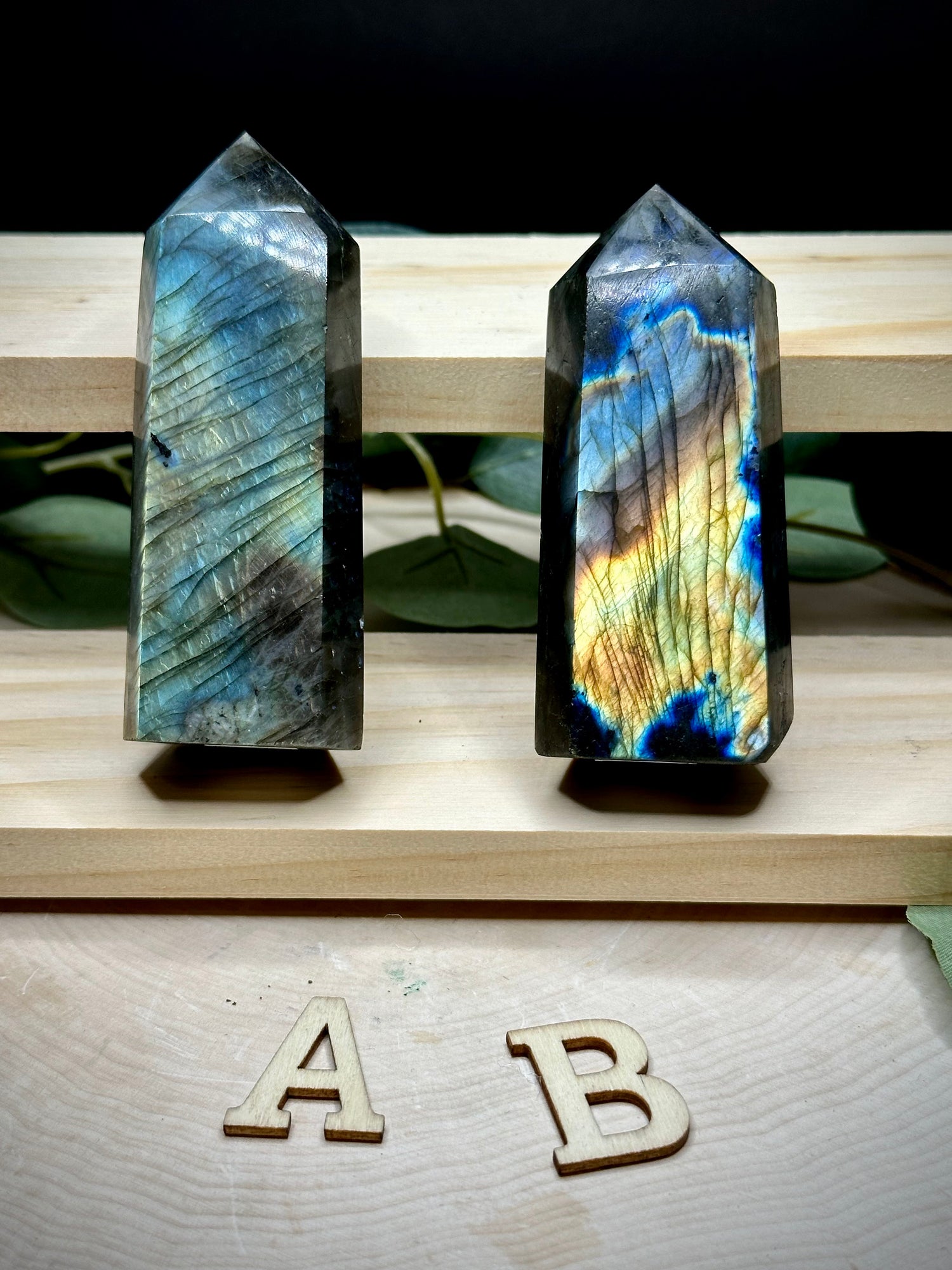 Labradorite Towers Super Flashy