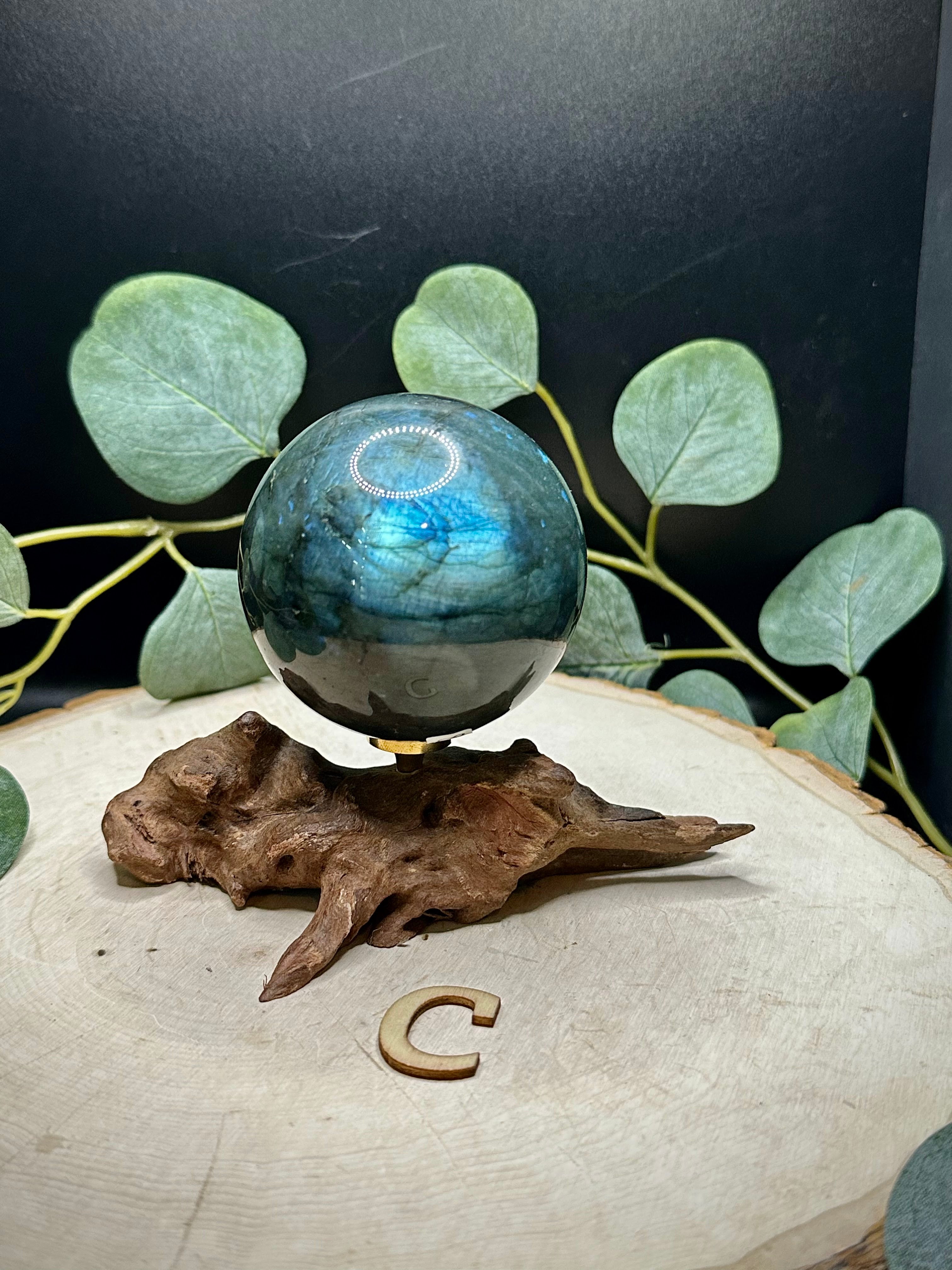 Medium Labradorite Spheres