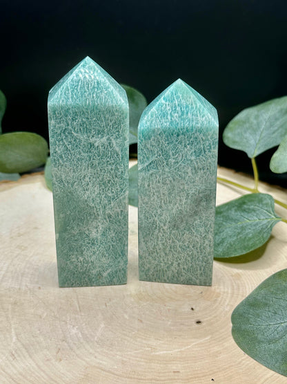 Green Amazonite Towers