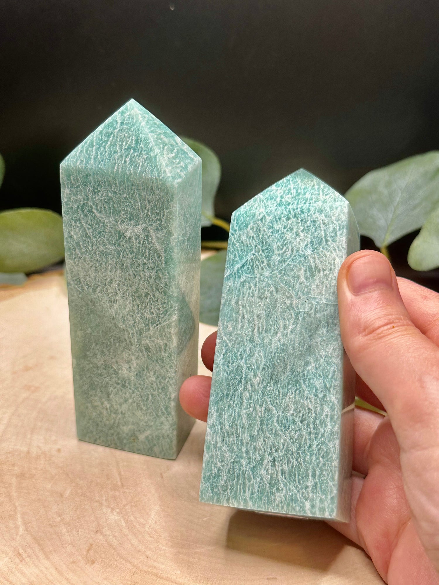 Green Amazonite Towers