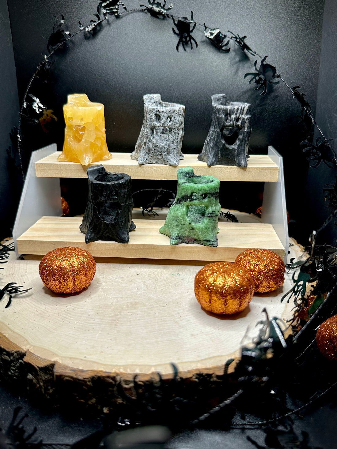 Spooky Tree Carvings